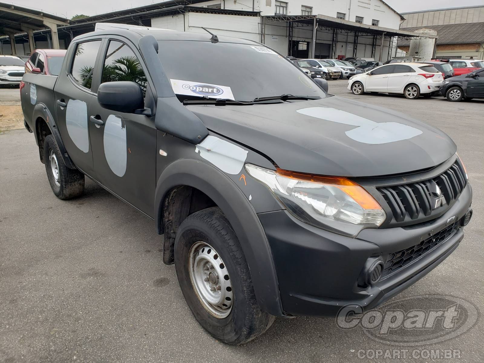Veículo Mitsubishi L200 MITSUBISHI L200 TRITON SPORT 2020 Recuperado 2020 em leilão
