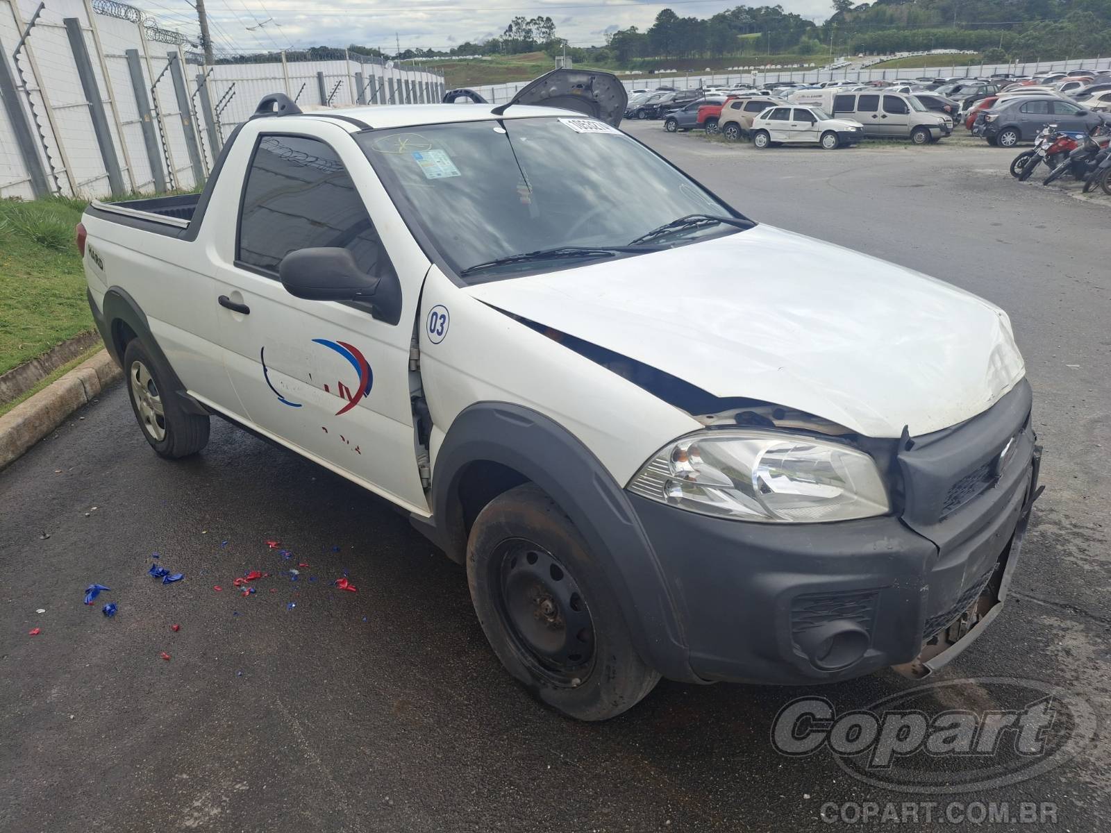 Veículo Fiat Strada FIAT STRADA HARD WORKING 1.4 EVO 2019 2019 em leilão