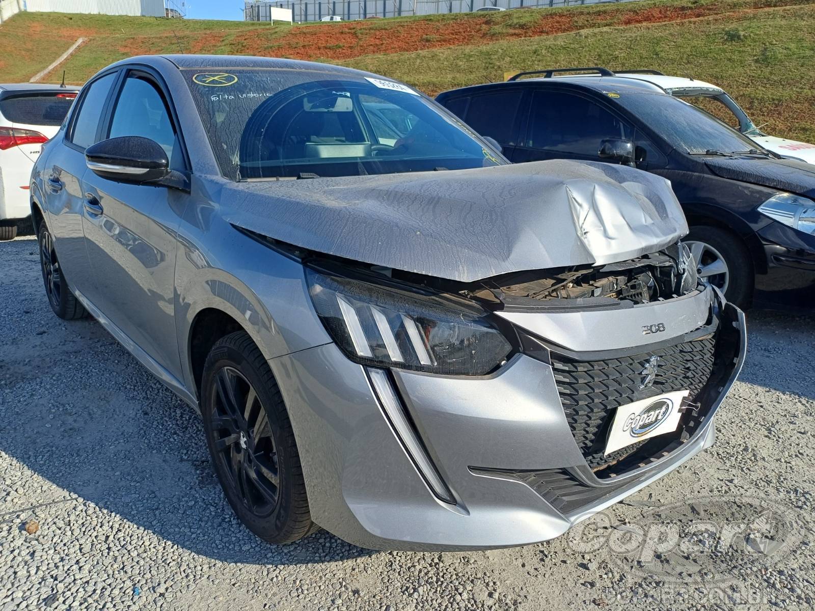 Veículo Peugeot 208 Peugeot 208 Style 1.0 Firefly 2024 Pequena Monta 2024 em leilão
