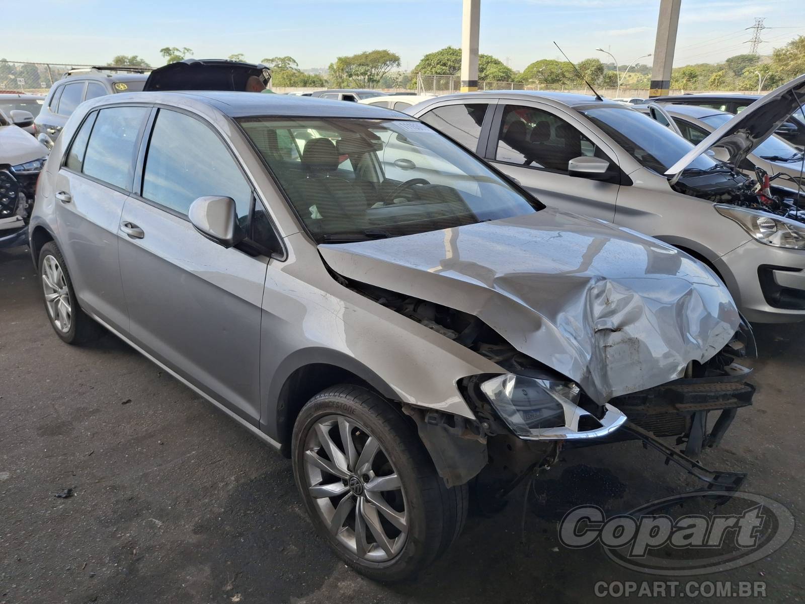 Veículo VW - VolksWagen Volkswagen VOLKSWAGEN GOLF 1.6 16V MSI 2016 em leilão