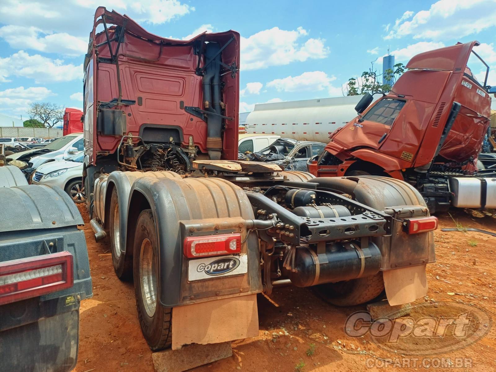 2021 MERCEDES BENZ ACTROS — leilão em Goiânia (Polo Industrial)/GO (foto 3)