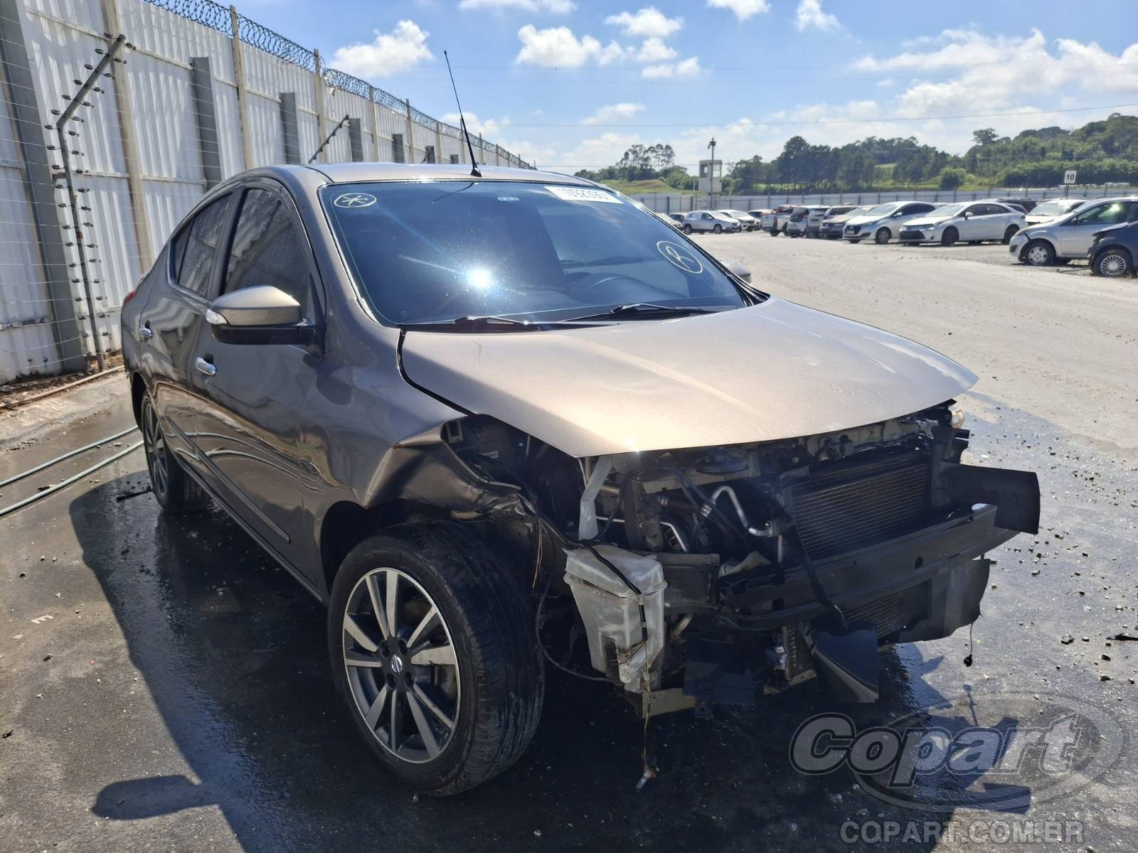 Veículo Nissan Versa Nissan Versa Unique CVT 1.6 16V 2018 2018 em leilão