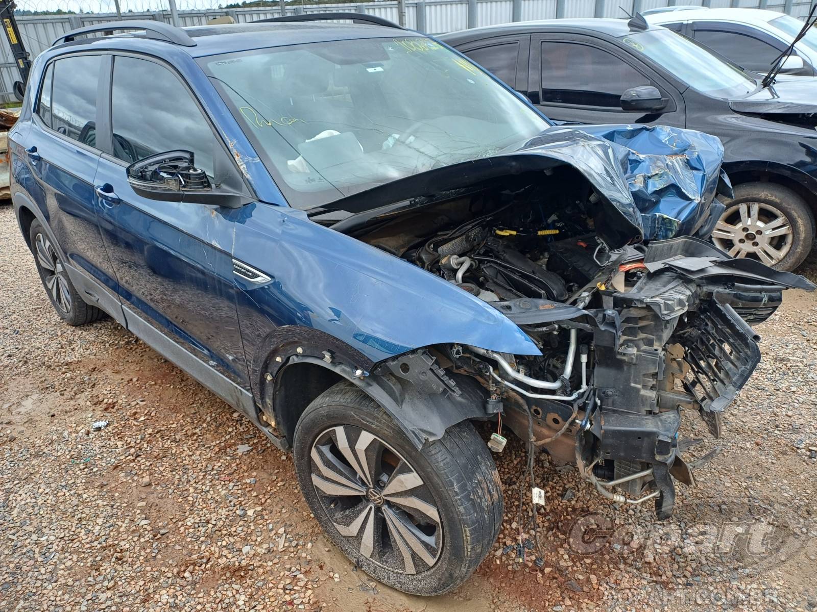 Veículo VW - VolksWagen Volkswagen VOLKSWAGEN T-CROSS 2022 2022 em leilão