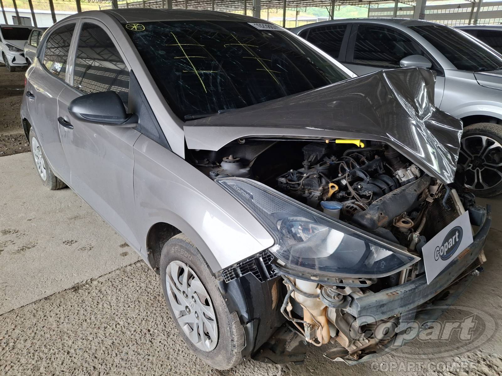 Veículo Hyundai HB20 HYUNDAI HB20 Sense 1.0 12V CVVT 2021 2021 em leilão