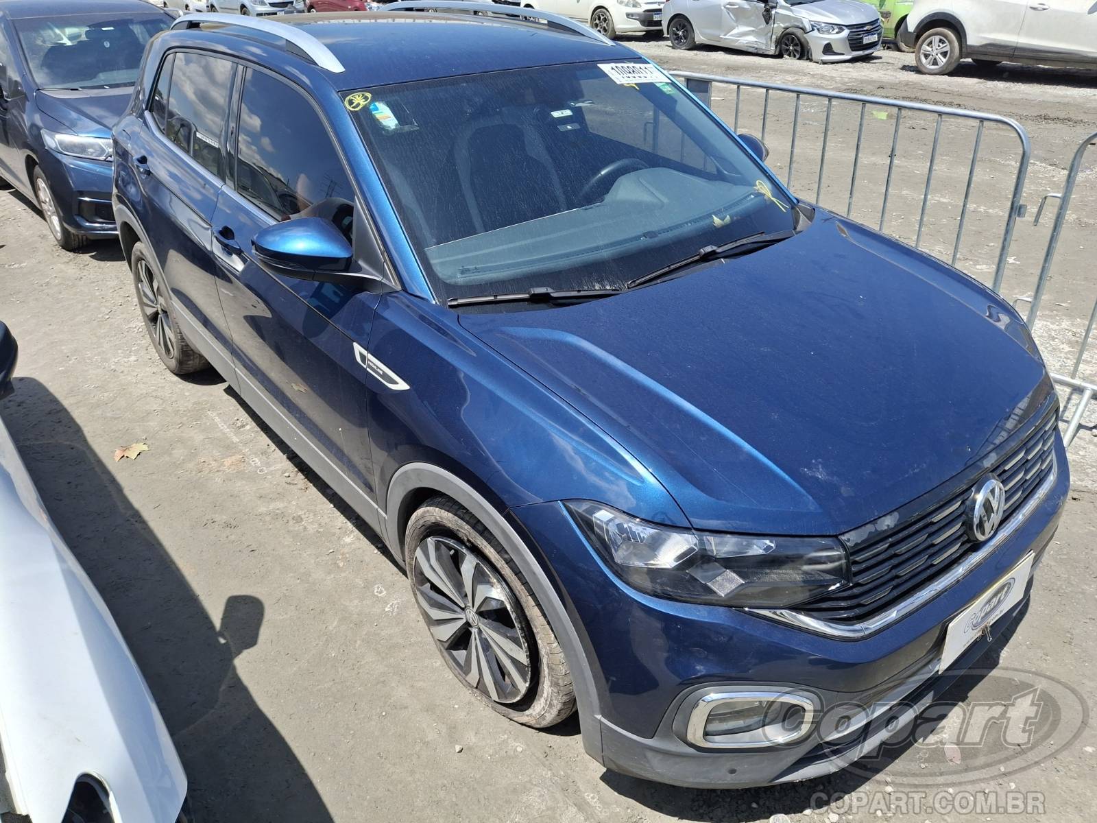 Veículo VW - VolksWagen T-Cross VOLKSWAGEN T-CROSS Highline 250 AT 1.4 16V TSI Turbo 2021 2021 em leilão