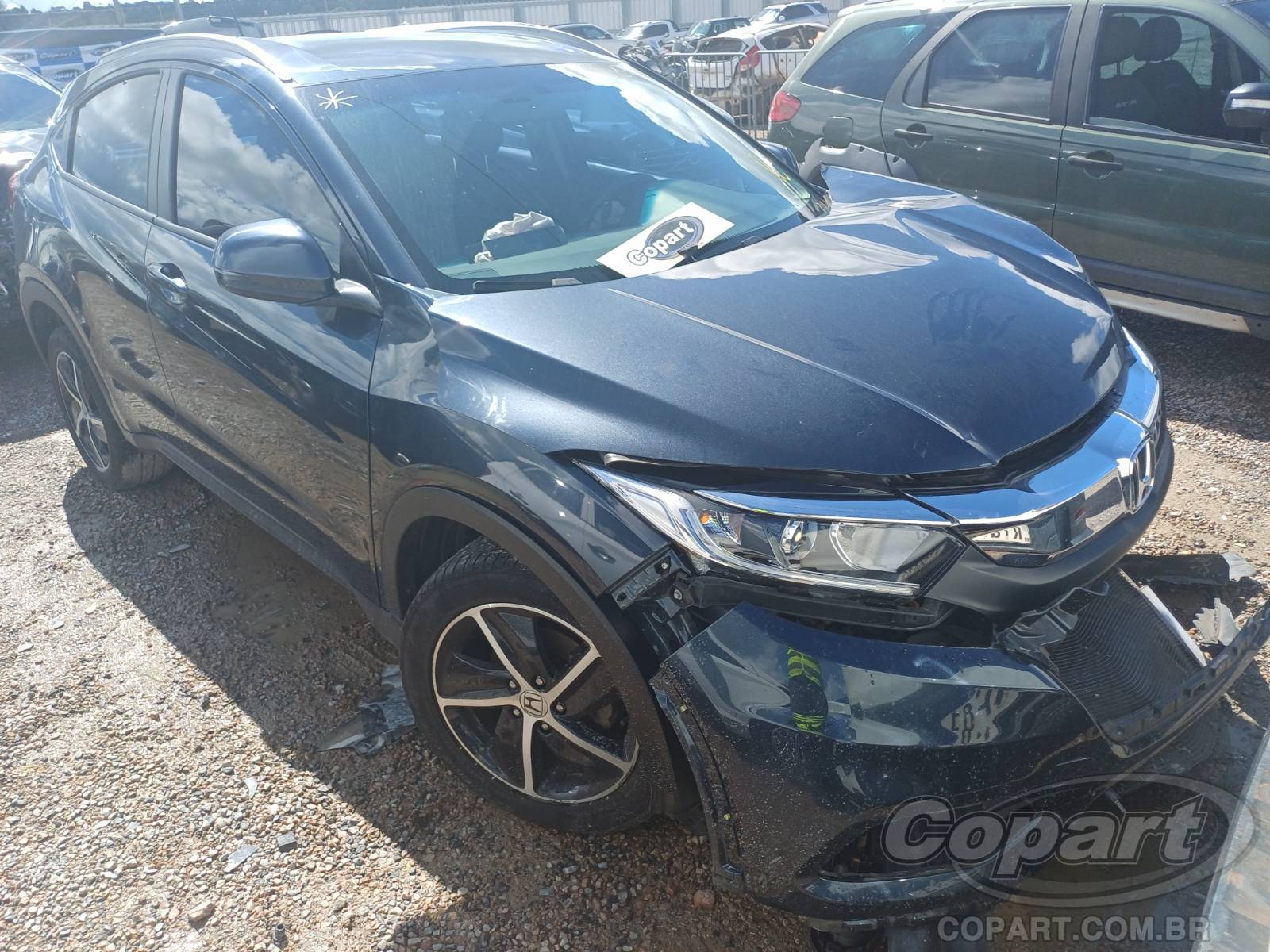 Veículo Honda HR-V Honda HR-V EX 1.8 16V i-VTEC 2021 Médio Colisão Frontal 2021 em leilão