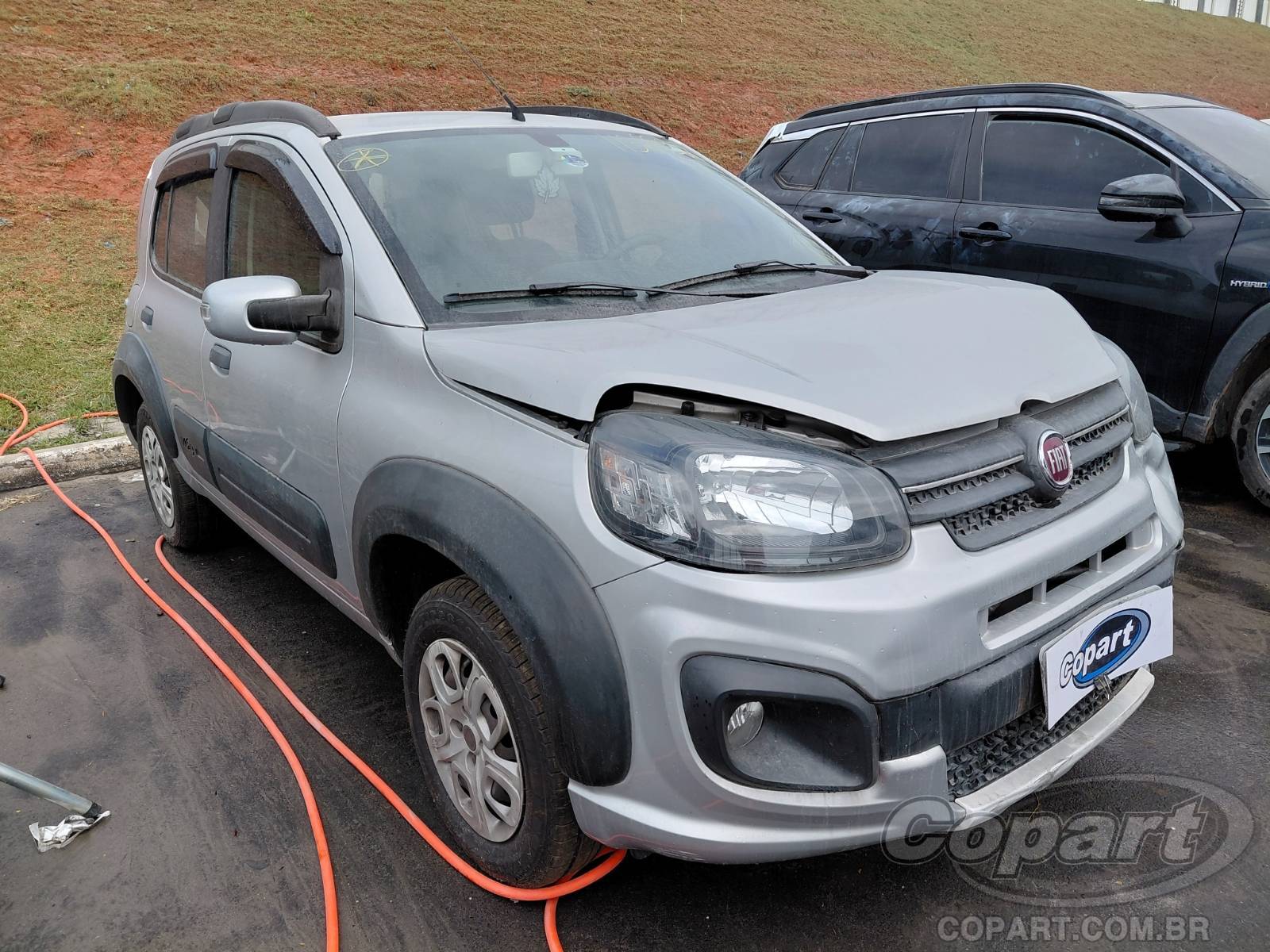 Fiat UNO 2017 em leilão