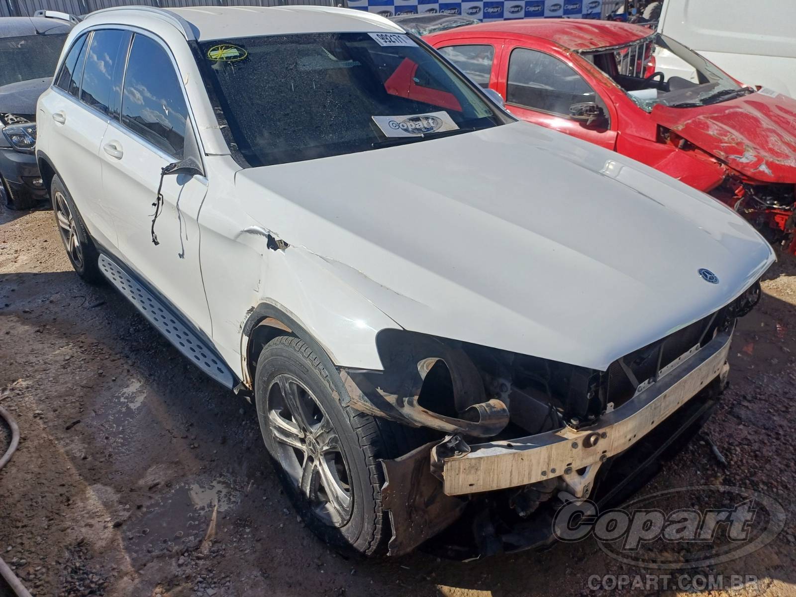 Veículo Mercedes-Benz GLC MERCEDES BENZ GLC 250 4MATIC 2.0 16V Turbo 2017 2018 em leilão