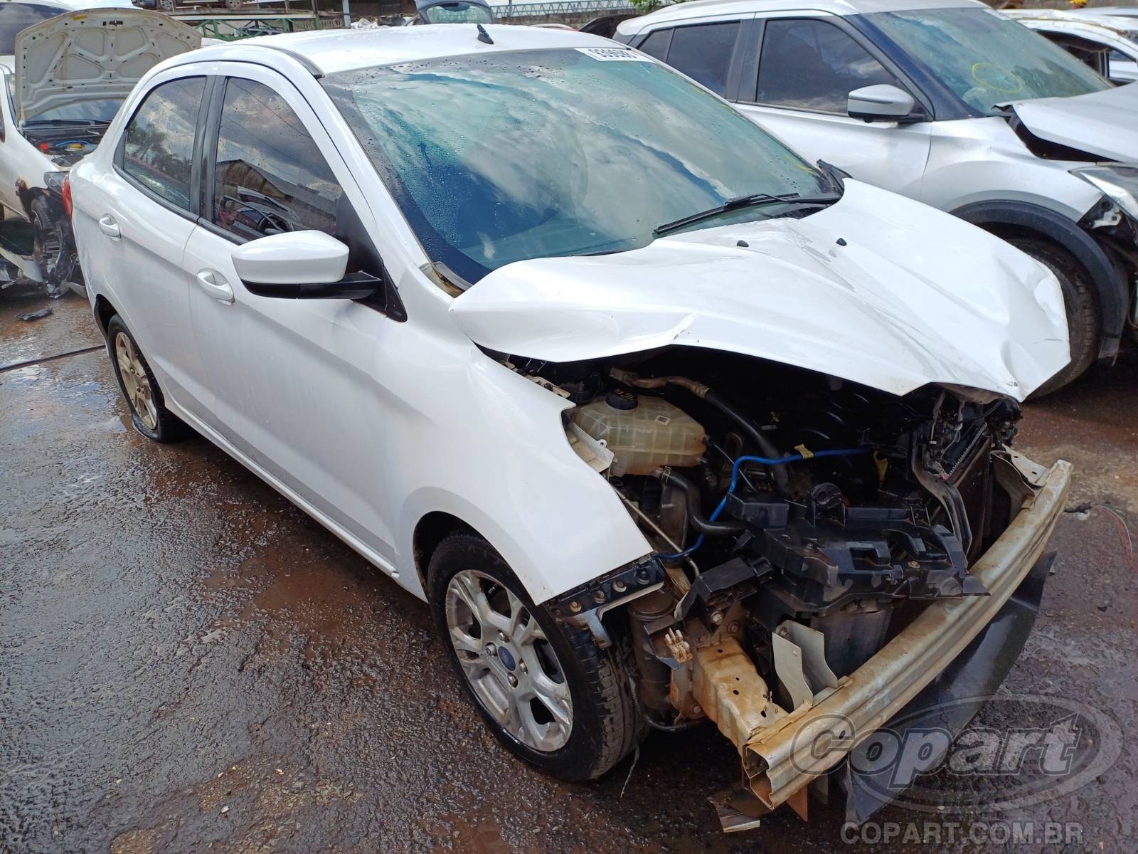 Ford Ka Sedan SEL 1.5 16V Sigma 2017 Colisão Média Monta