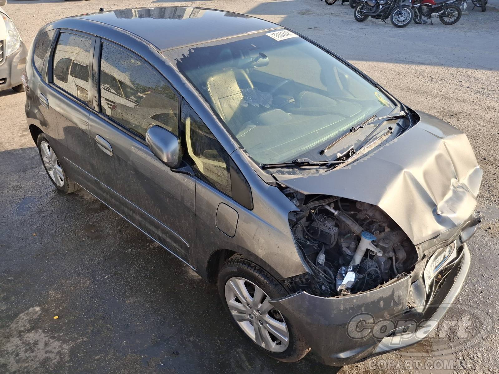 Veículo Honda Honda Honda Fit EX 1.5 16V 2012 Colisão Frontal 2012 em leilão