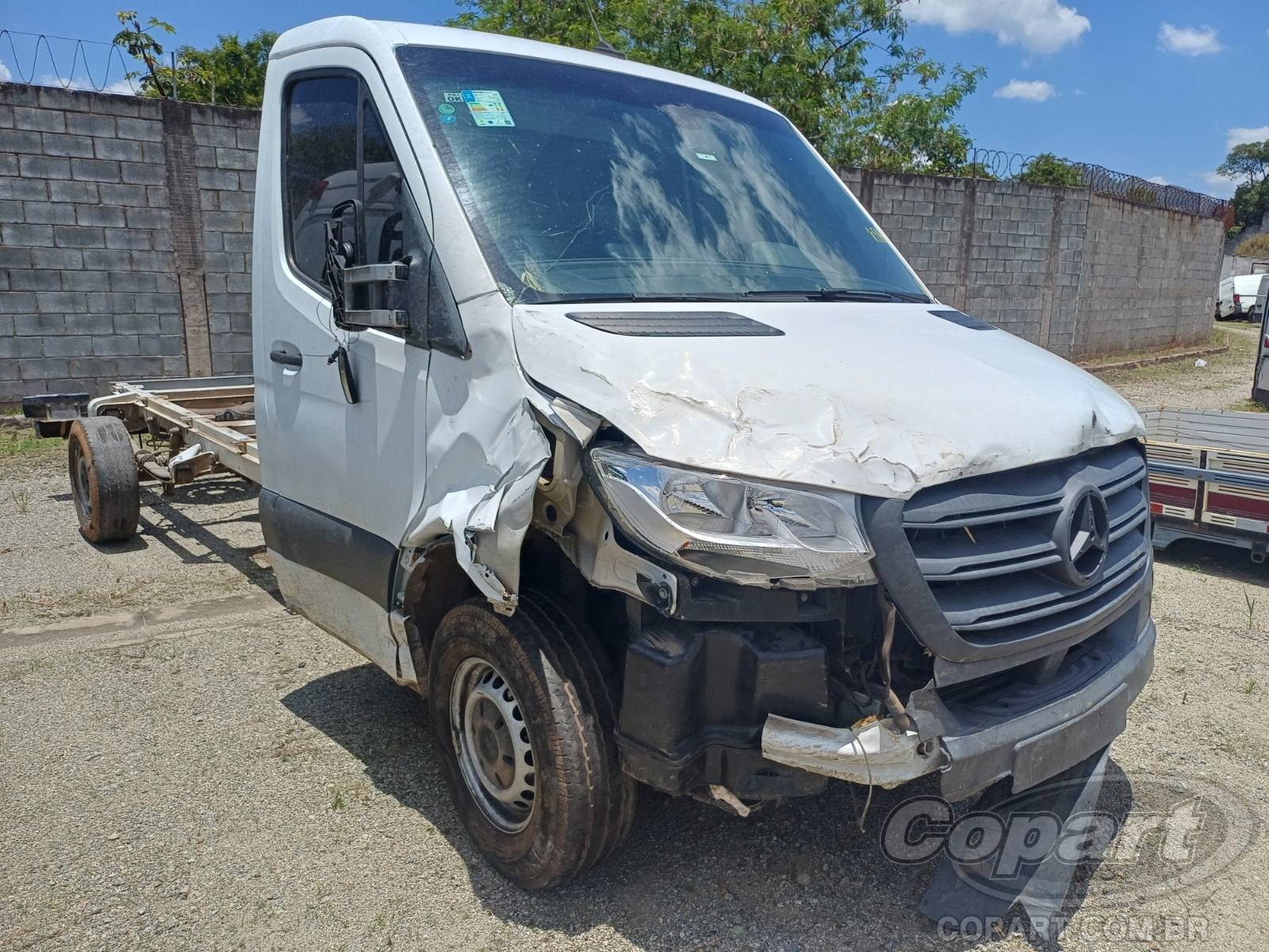 Veículo MERCEDES-BENZ Sprinter MERCEDES BENZ SPRINTER CHASSI 2021 Diesel 2021 em leilão
