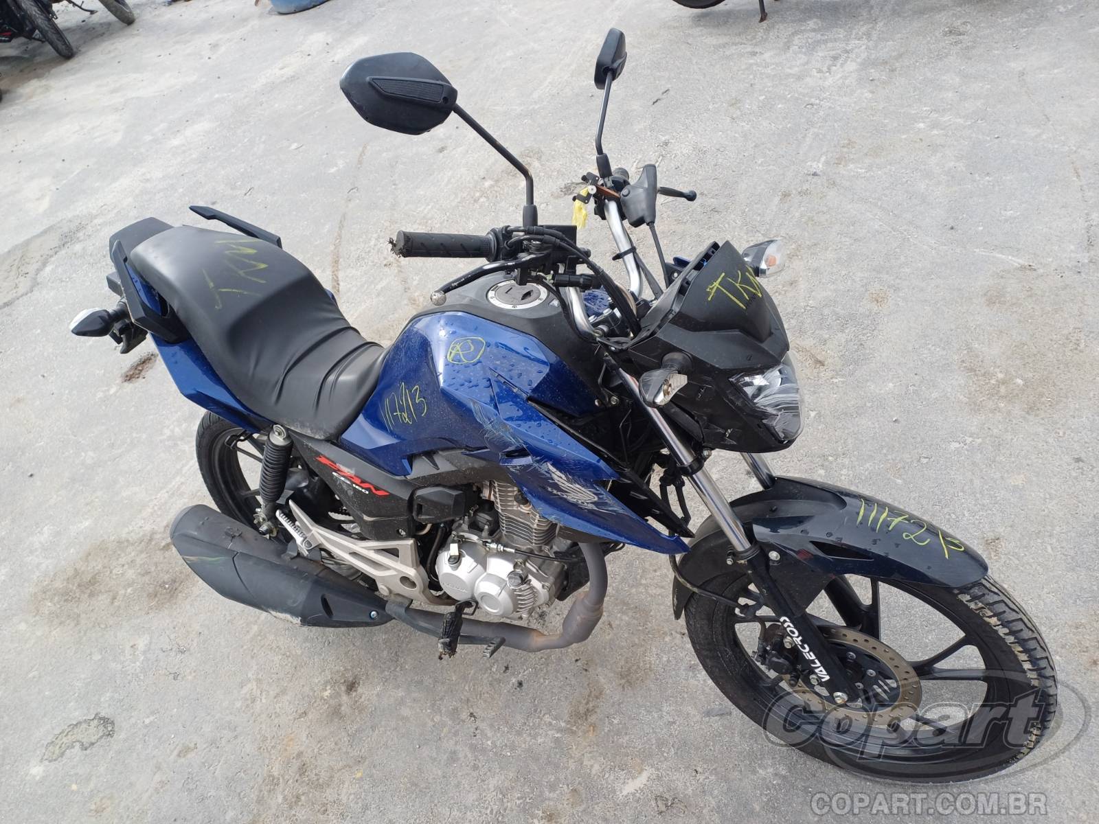 Veículo HONDA CG Honda CG 160 Fan CBS 2025 2025 em leilão