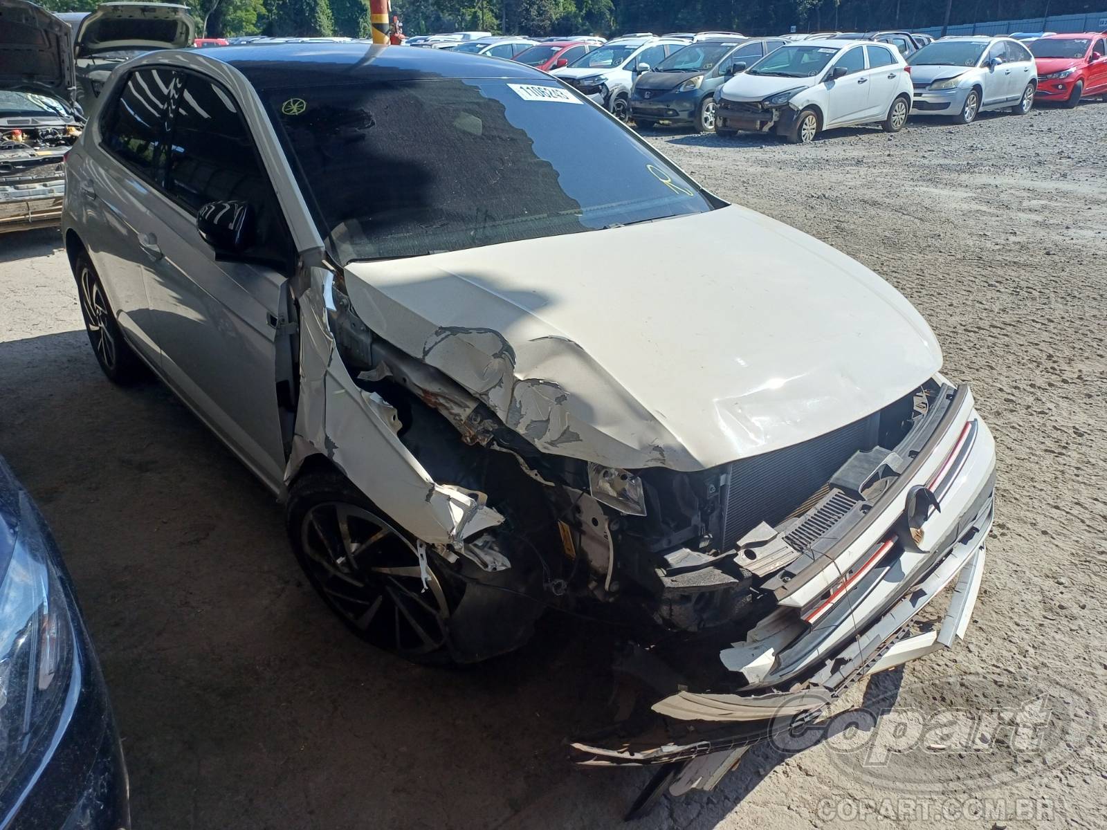 Veículo VW - VolksWagen Polo VOLKSWAGEN POLO Sense 200 AT 1.0 12V TSI Turbo 2020 2020 em leilão