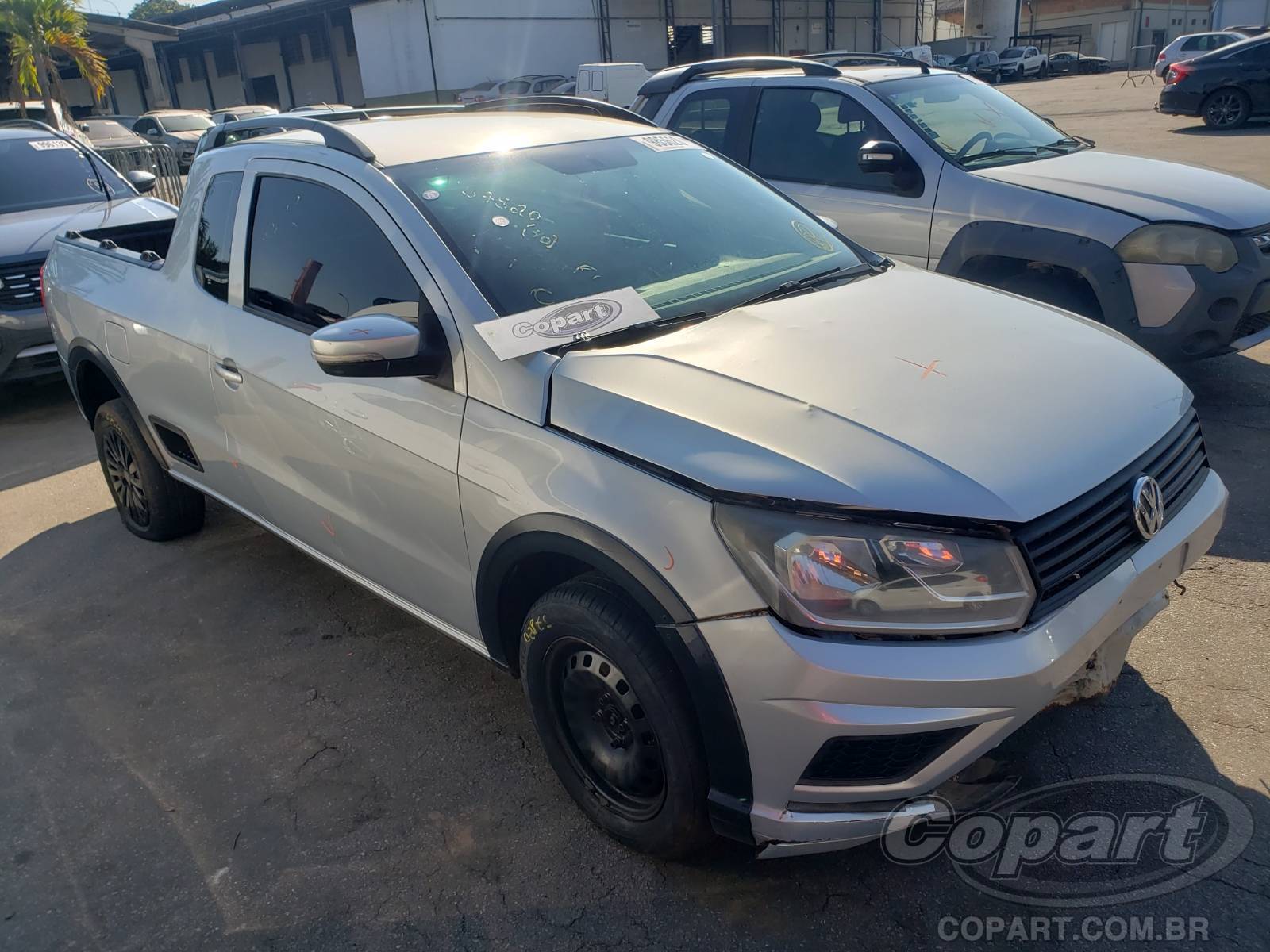 Veículo VOLKSWAGEN Saveiro VOLKSWAGEN SAVEIRO CE 2017 2017 em leilão