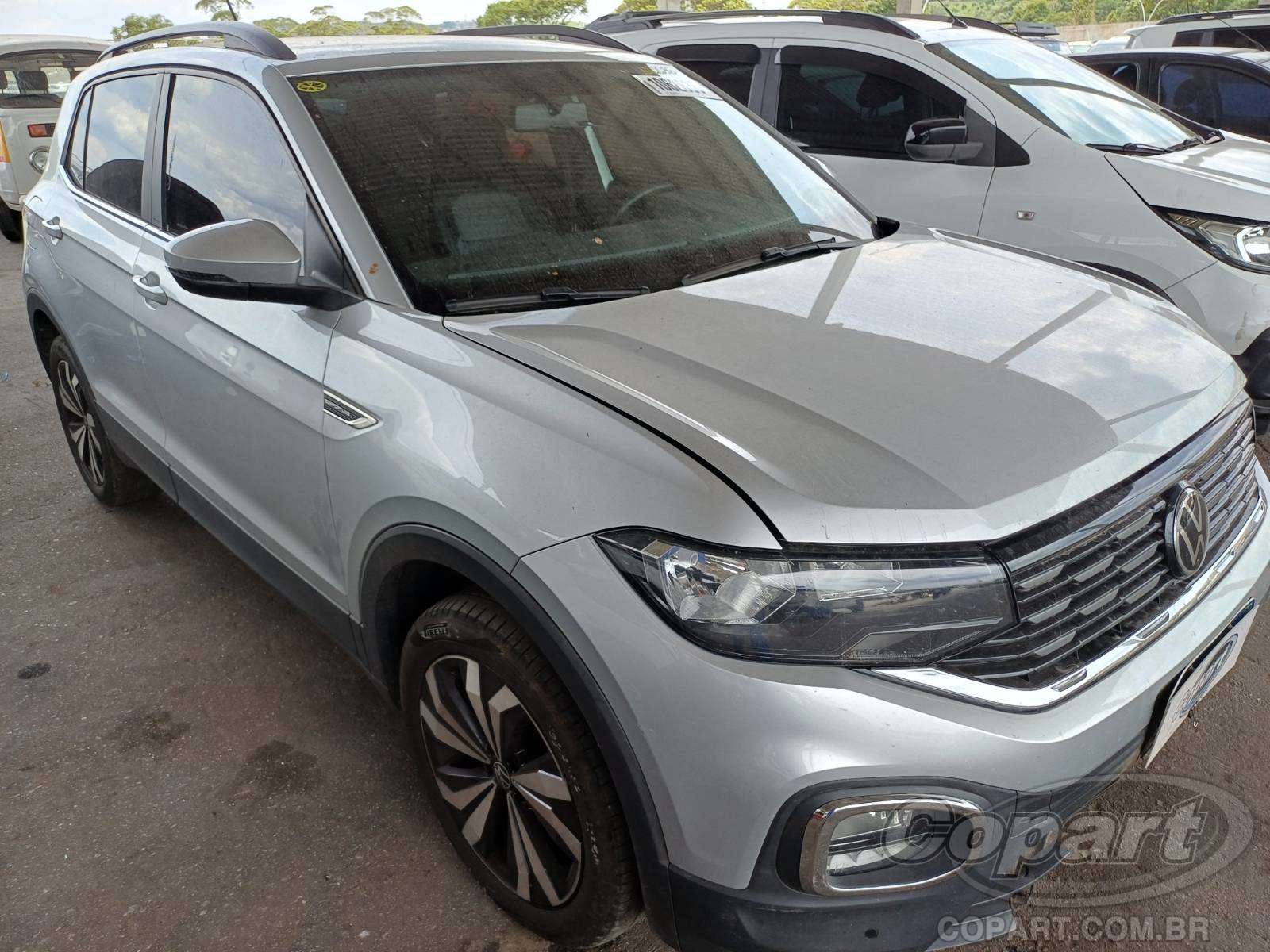 Veículo VW - VolksWagen T-Cross VOLKSWAGEN T-CROSS 2022 Comfortline 200 AT 1.0 12V TSI Turbo 2022 em leilão