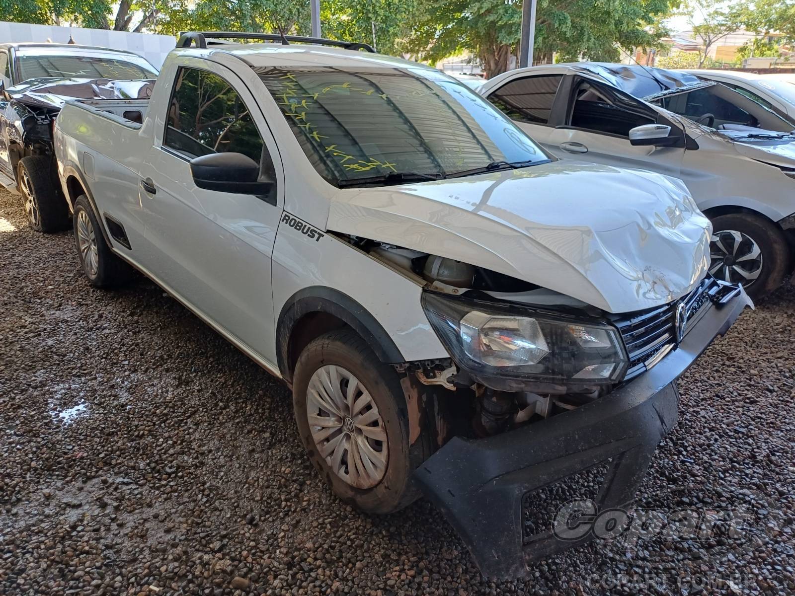 Veículo VOLKSWAGEN Saveiro VOLKSWAGEN SAVEIRO Robust 1.6 MSI 2021 2021 em leilão