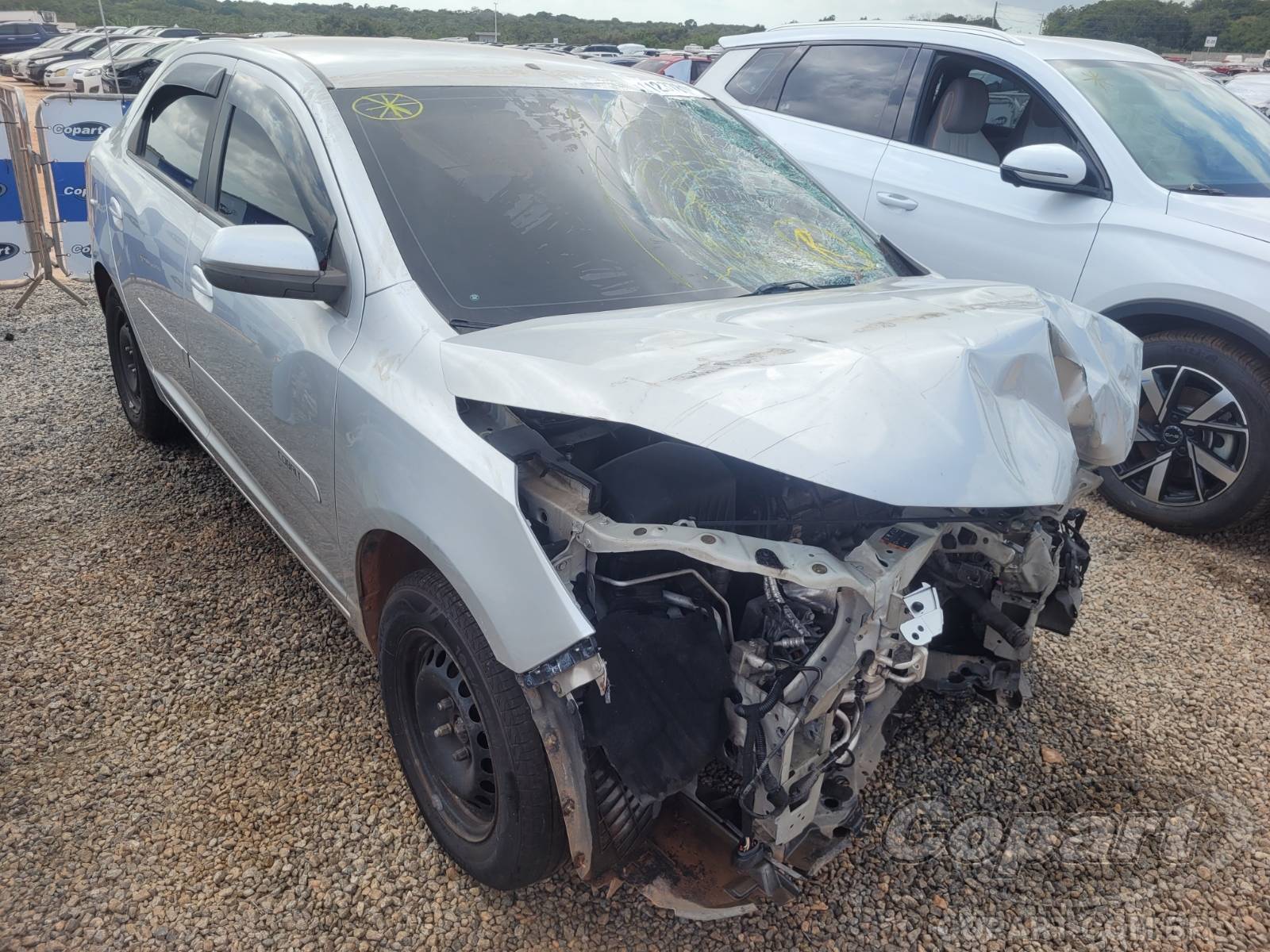 Chevrolet Cobalt LT 1.4 Eco 2017 Colisão