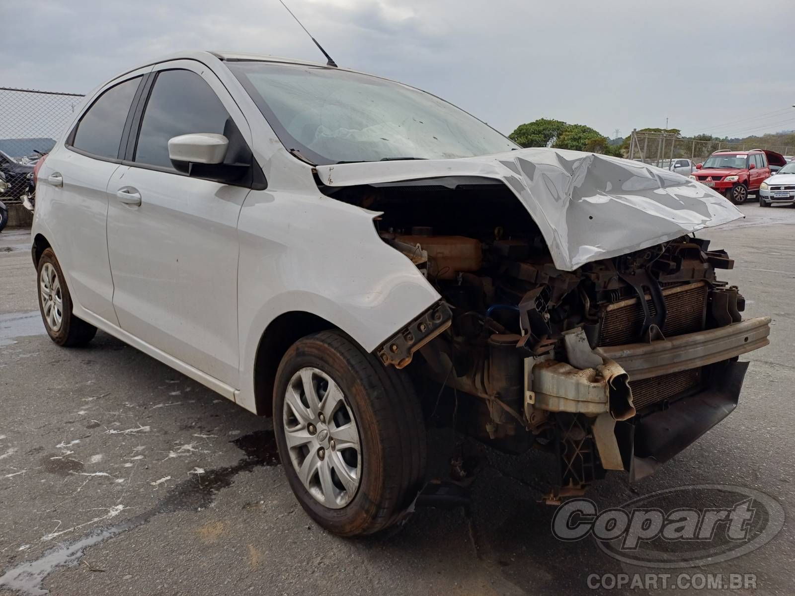 Veículo Ford Ka 2016 FORD KA Ka SE 1.0 12V TiVCT Flex 2017 em leilão