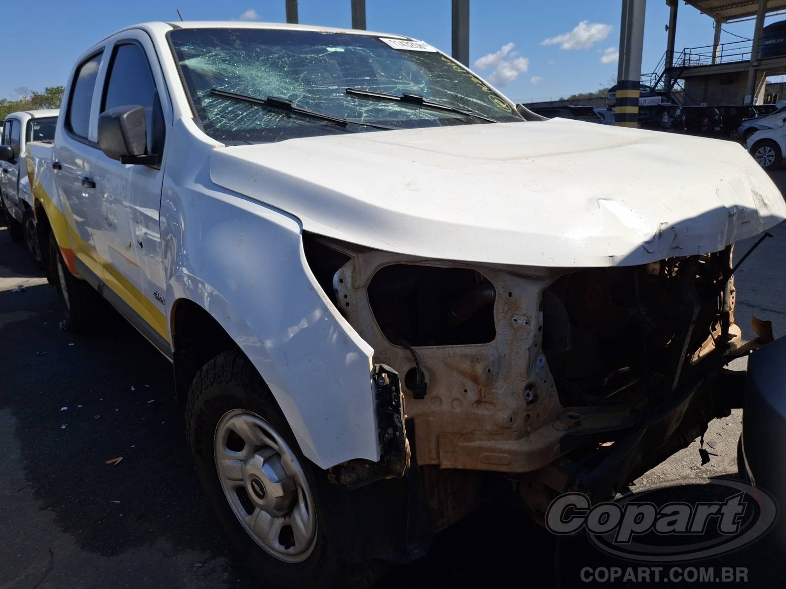 Veículo CHEVROLET S10 Chevrolet S10 Cabine Dupla 2023 Colisão Frontal 2023 em leilão