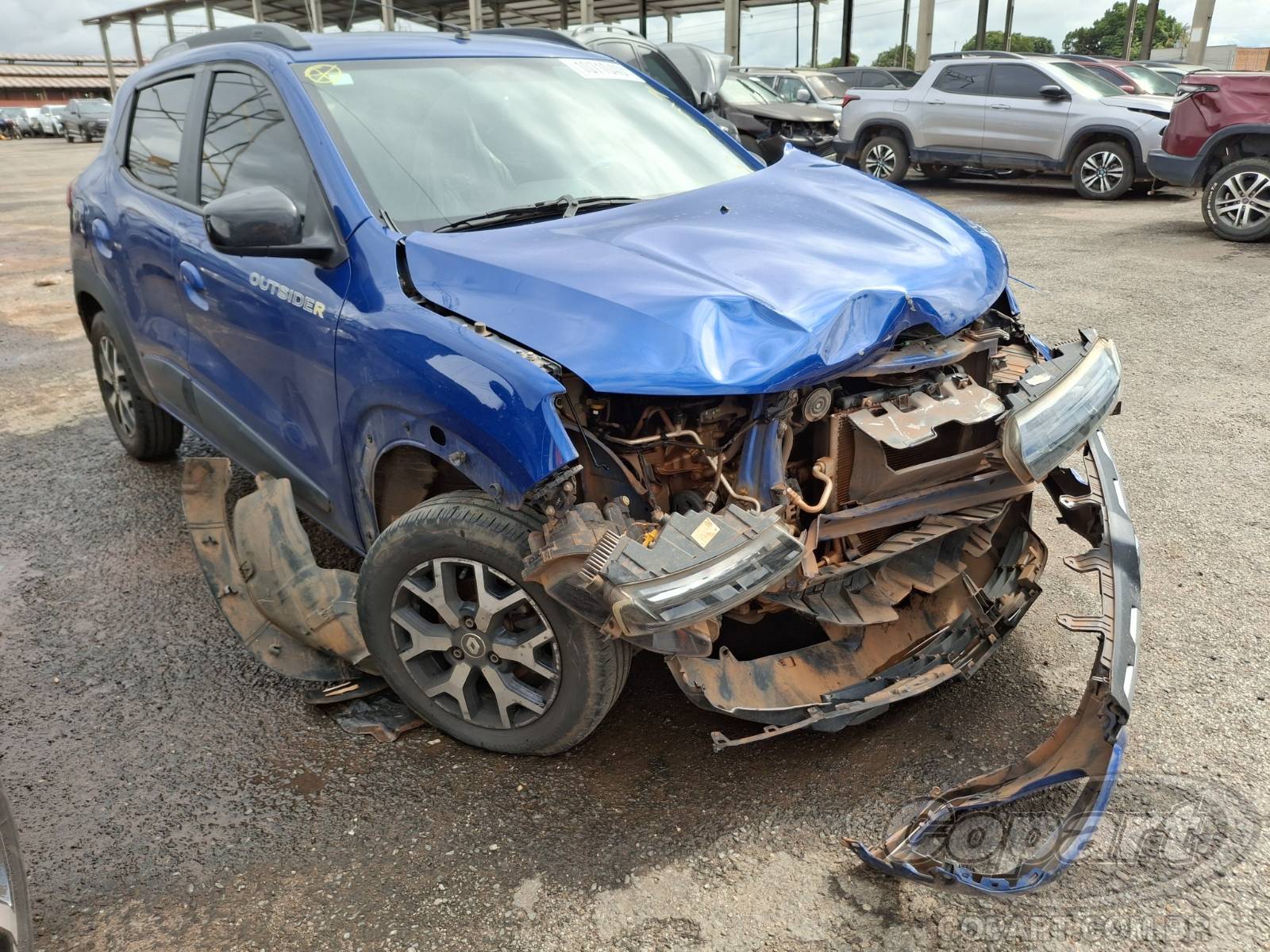 Veículo Renault Kwid Renault Kwid 1.0 SCE 2023 2023 em leilão