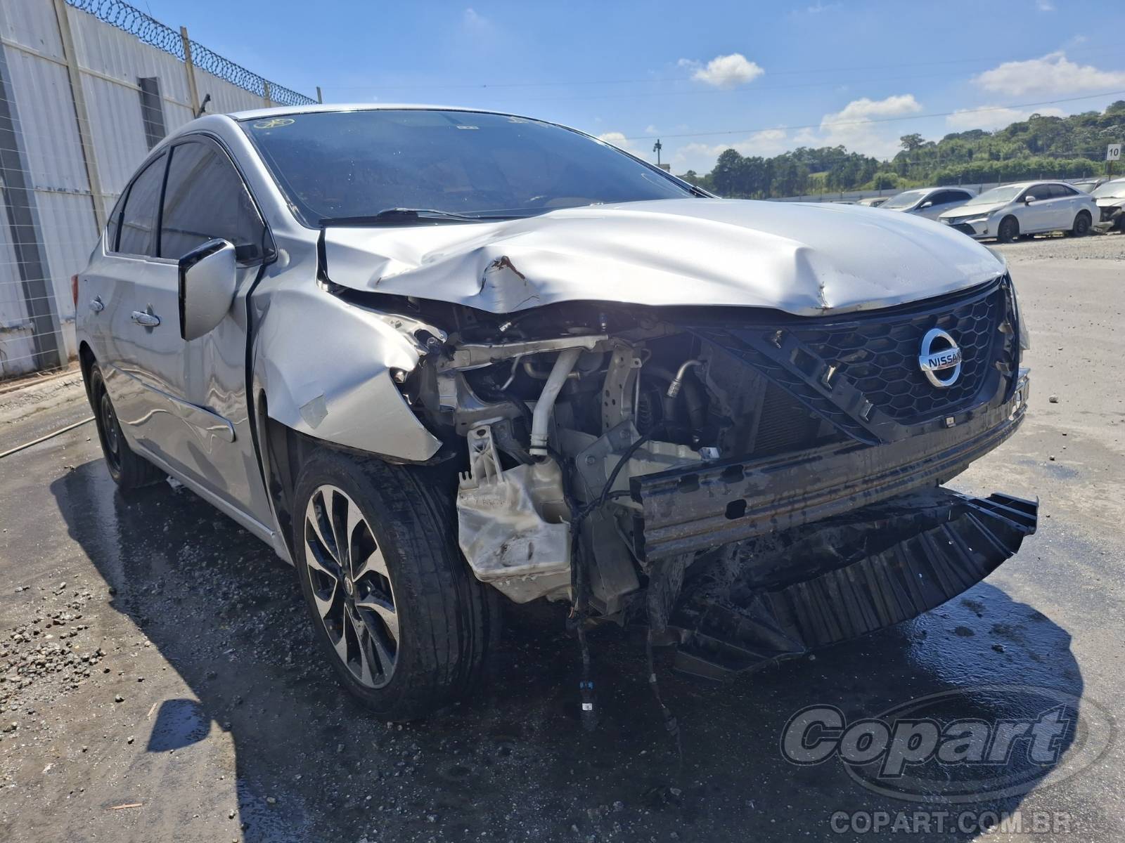Veículo Nissan Sentra Nissan Sentra S CVT 2.0 16V FlexStart 2017 2017 em leilão