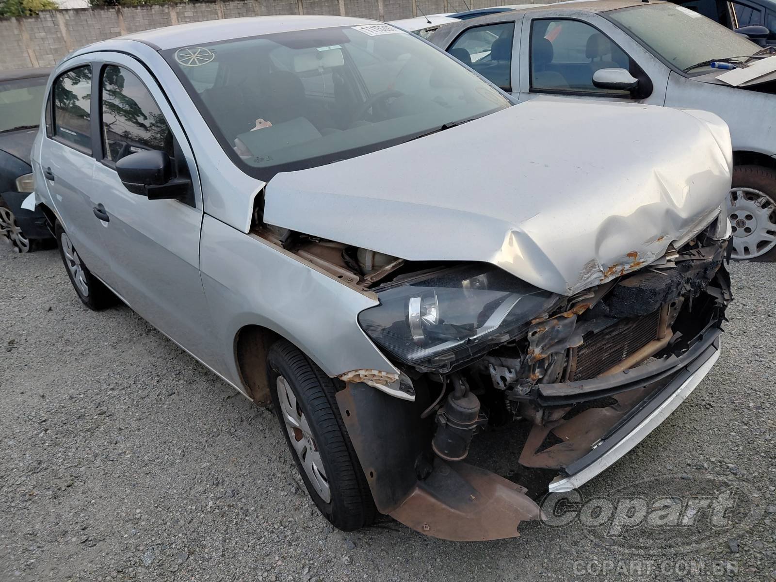 Veículo VW - VolksWagen Gol VOLKSWAGEN GOL 1.0 Total Flex 2015 2015 em leilão