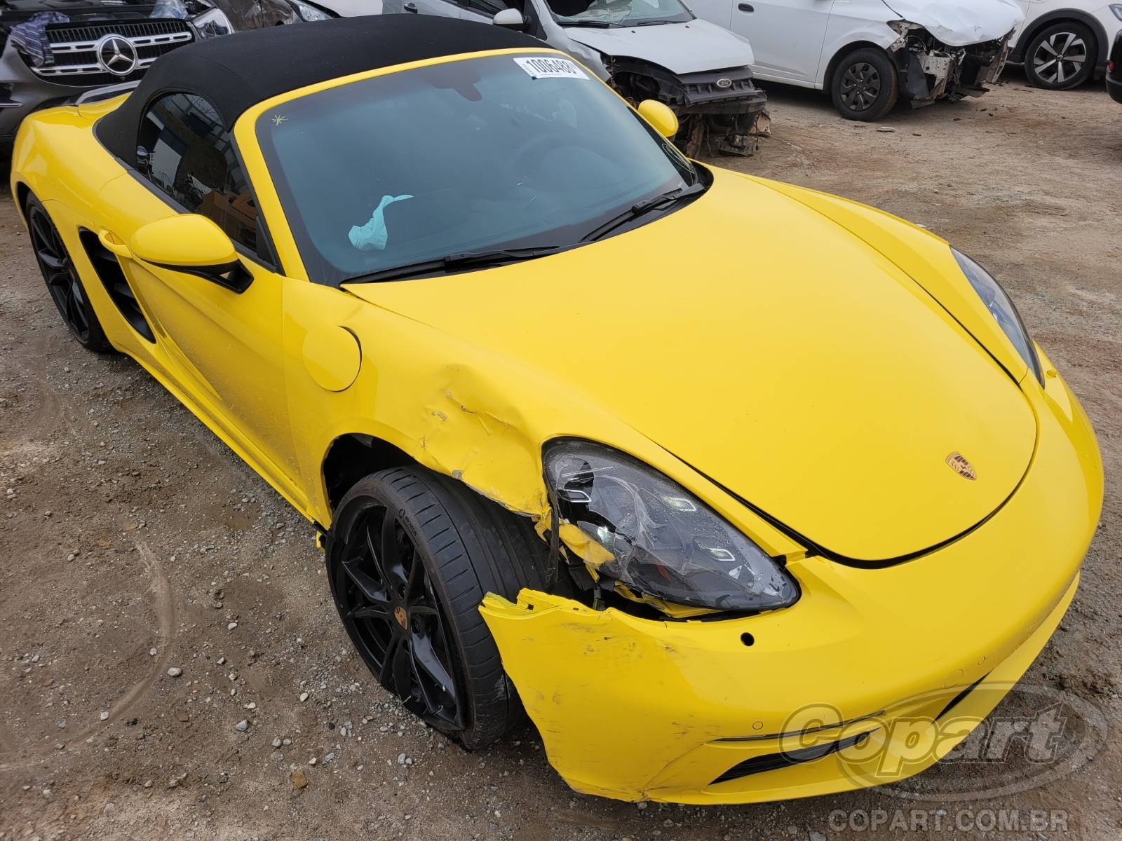 Veículo Porsche 718 BOXSTER PORSCHE 718 BOXSTER 2.0 H4 TURBO 2024 2024 em leilão