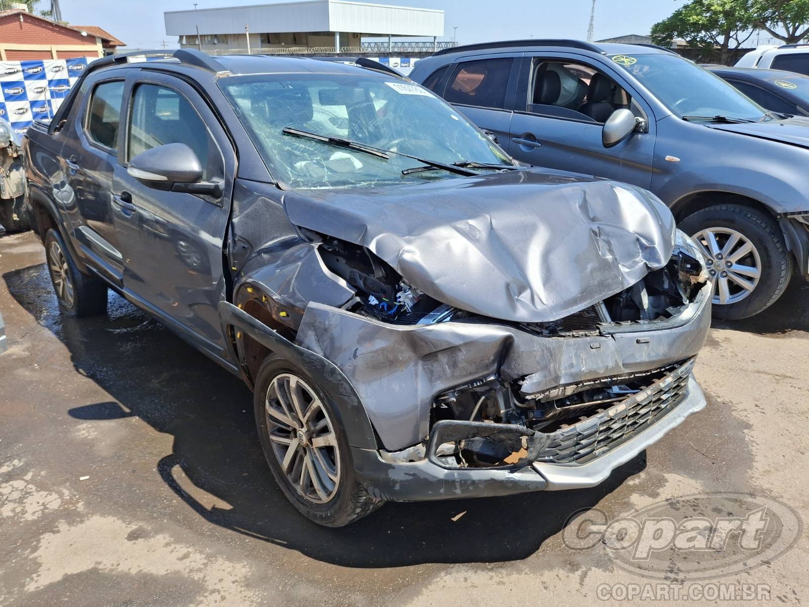 2023 FIAT STRADA CD — leilão em Goiânia/GO