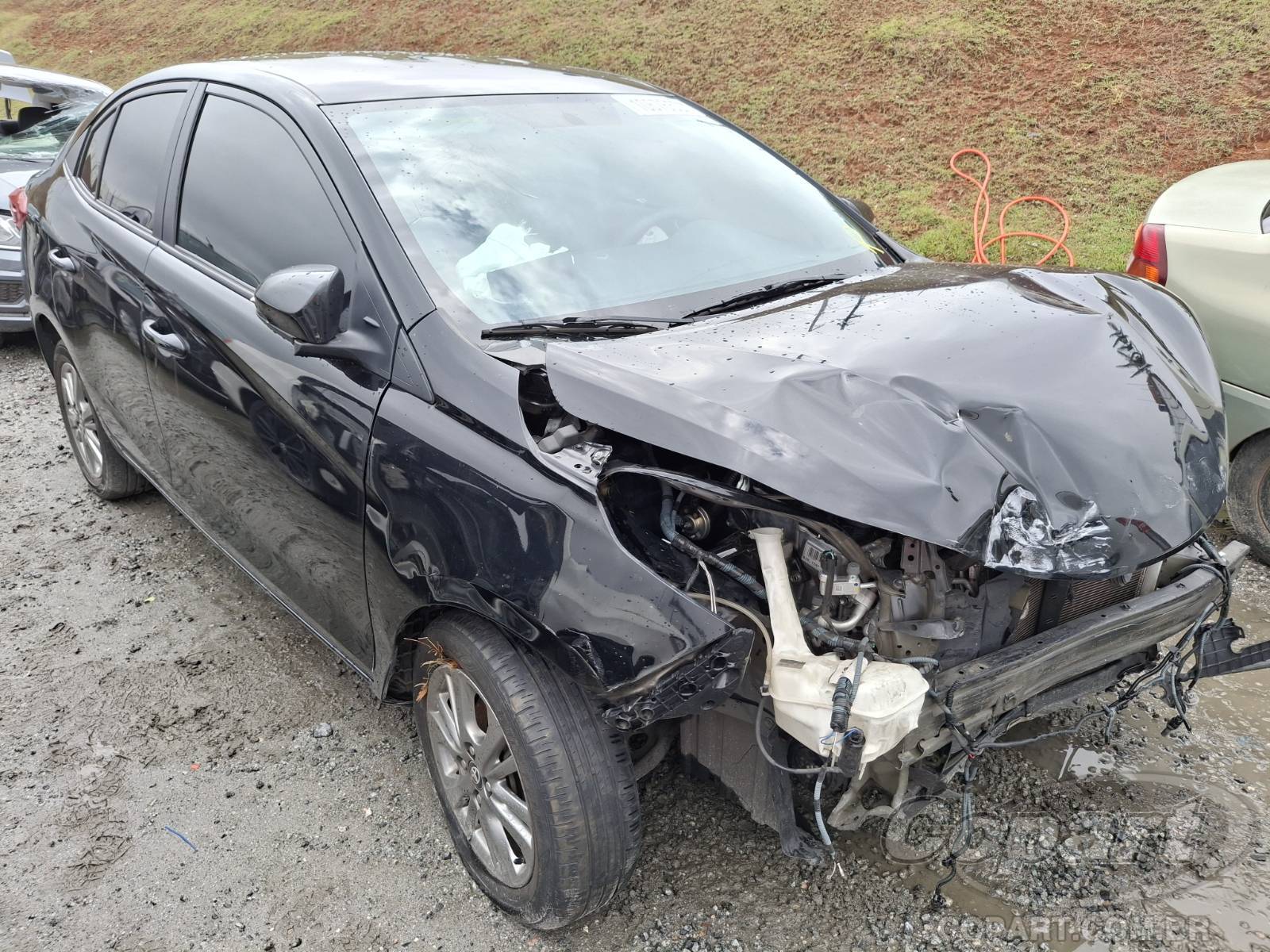 Veículo Toyota Yaris TOYOTA YARIS SEDA XL PLUS CONNECT CVT 2022 2022 em leilão