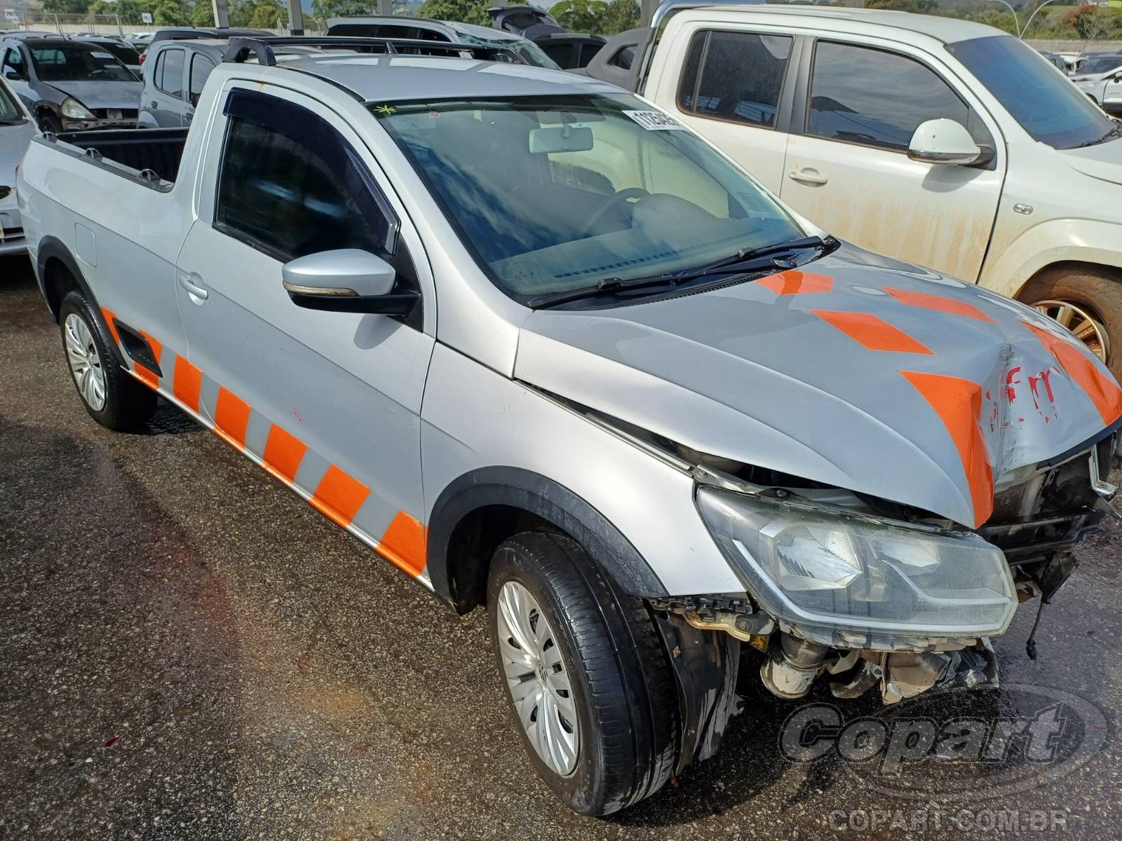 Veículo VW - VolksWagen Volkswagen Volkswagen Saveiro 1.6 MSI 2017 em leilão