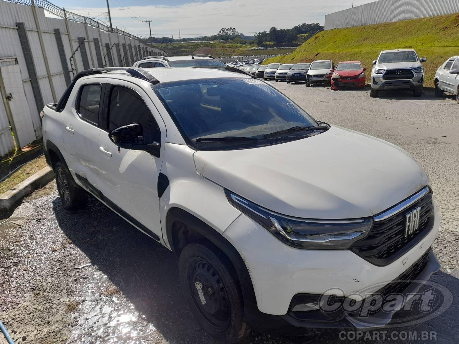 Veículo Fiat Strada FIAT STRADA CD Volcano 1.3 Firefly 2021 Flex 2021 em leilão