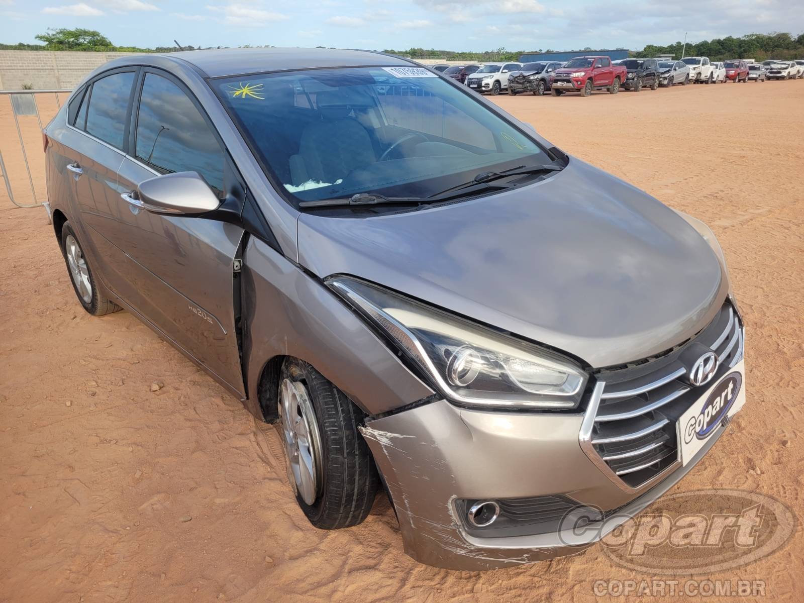 Hyundai HB20S Premium 2017 Motor dá partida