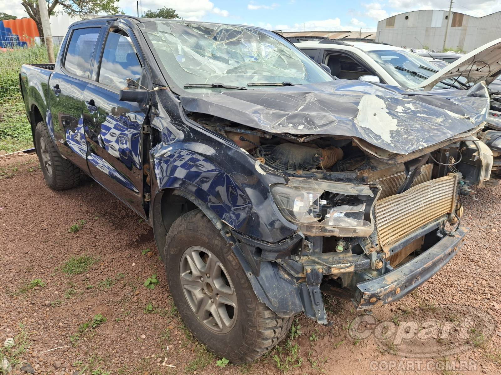 Veículo FORD Ranger Ford Ranger CD XLS AT 2.2 Duratorq 2020 Enchente Médio 2020 em leilão