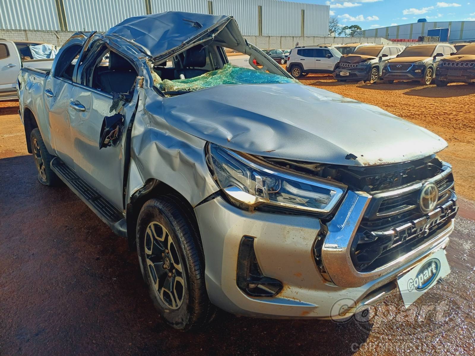 Veículo Toyota Hilux 2023 TOYOTA HILUX CD 2.8 D-4D Turbo Diesel 2023 em leilão
