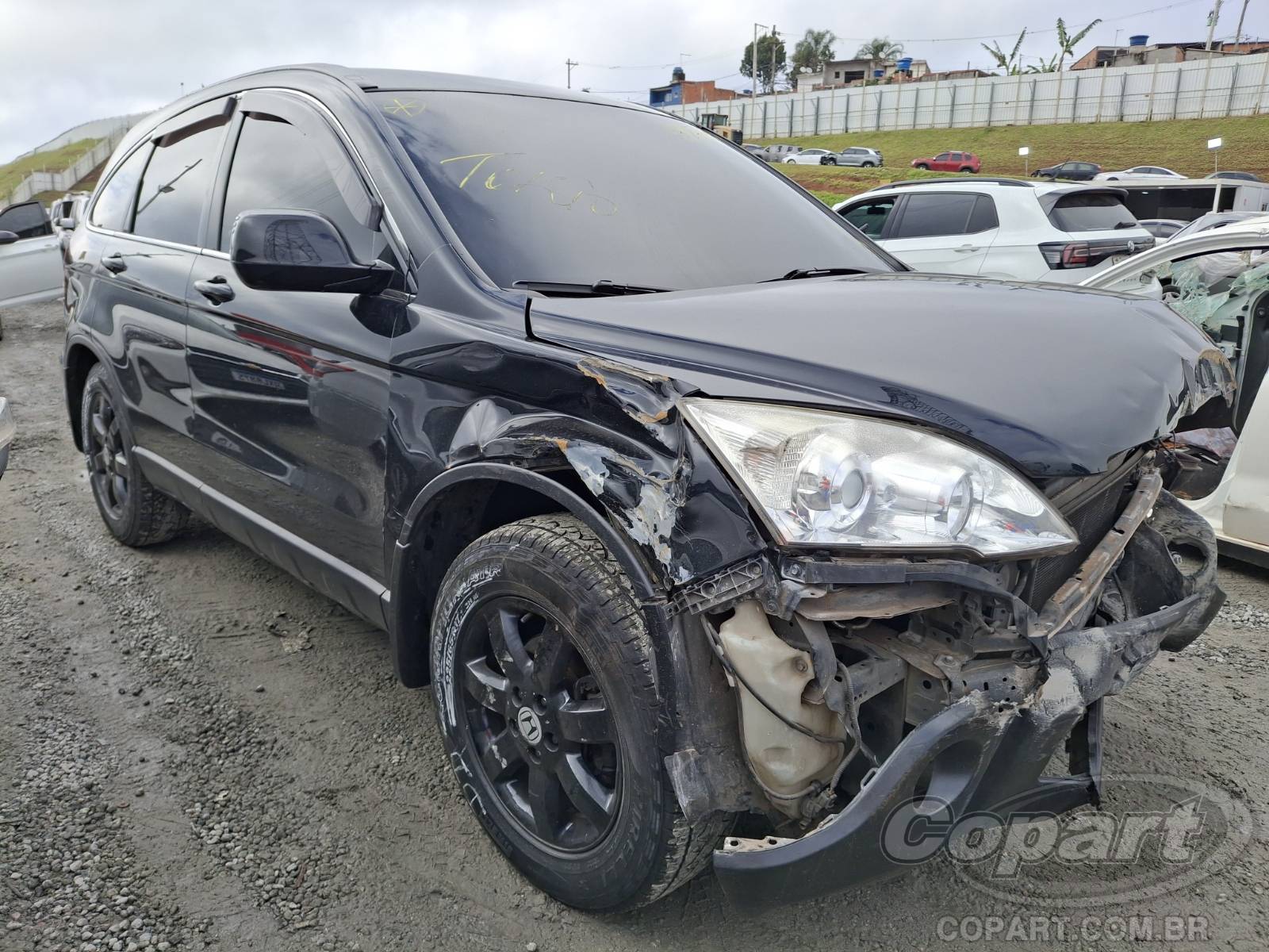 Veículo Honda CR-V Honda CR-V LX 2.0 16V 2008 Colisão Média Monta 2008 em leilão
