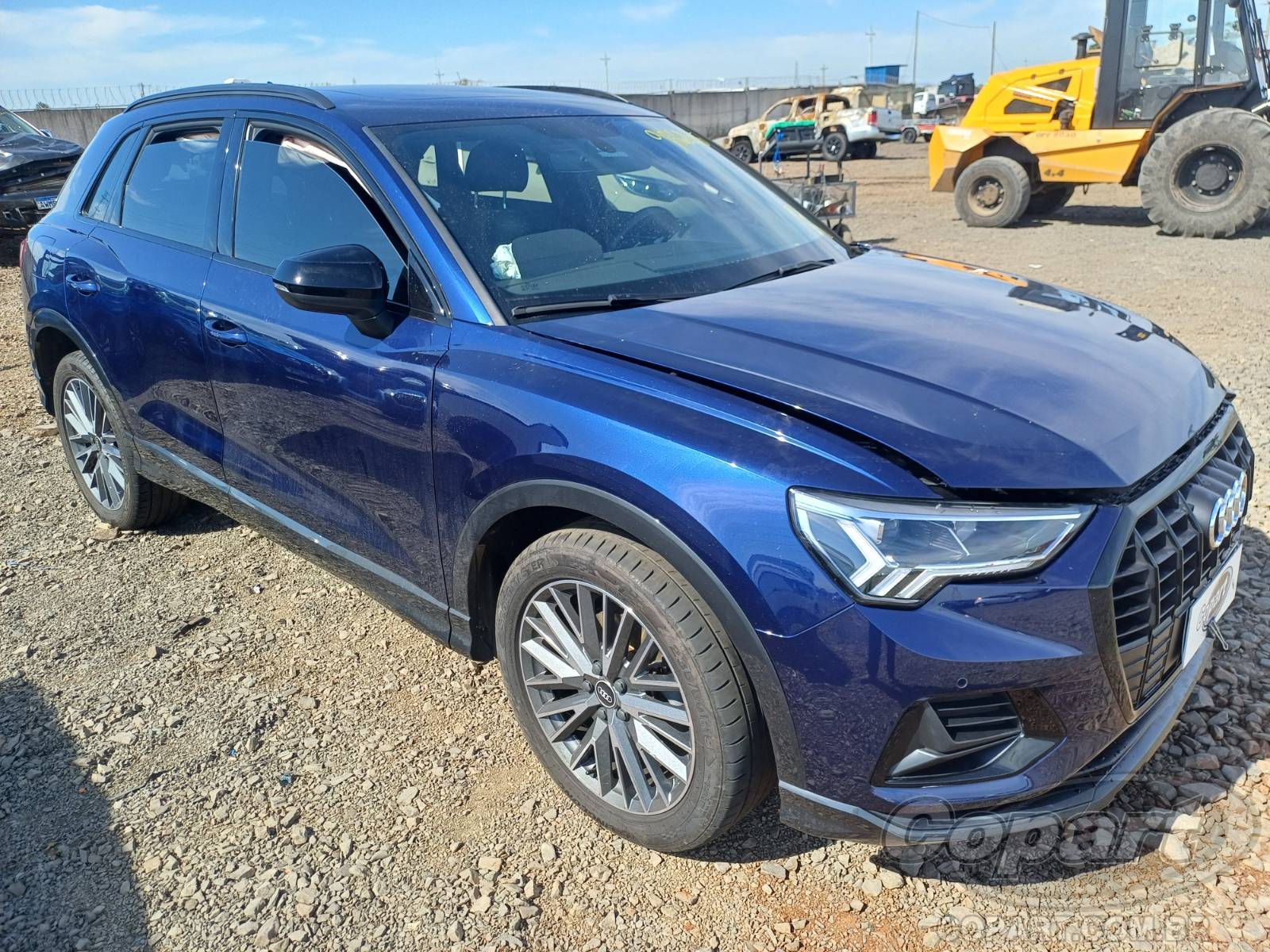 Veículo Audi Q3 Audi Q3 1.4 16V TFSI Turbo 2021 Colisão Média Monta 2021 em leilão