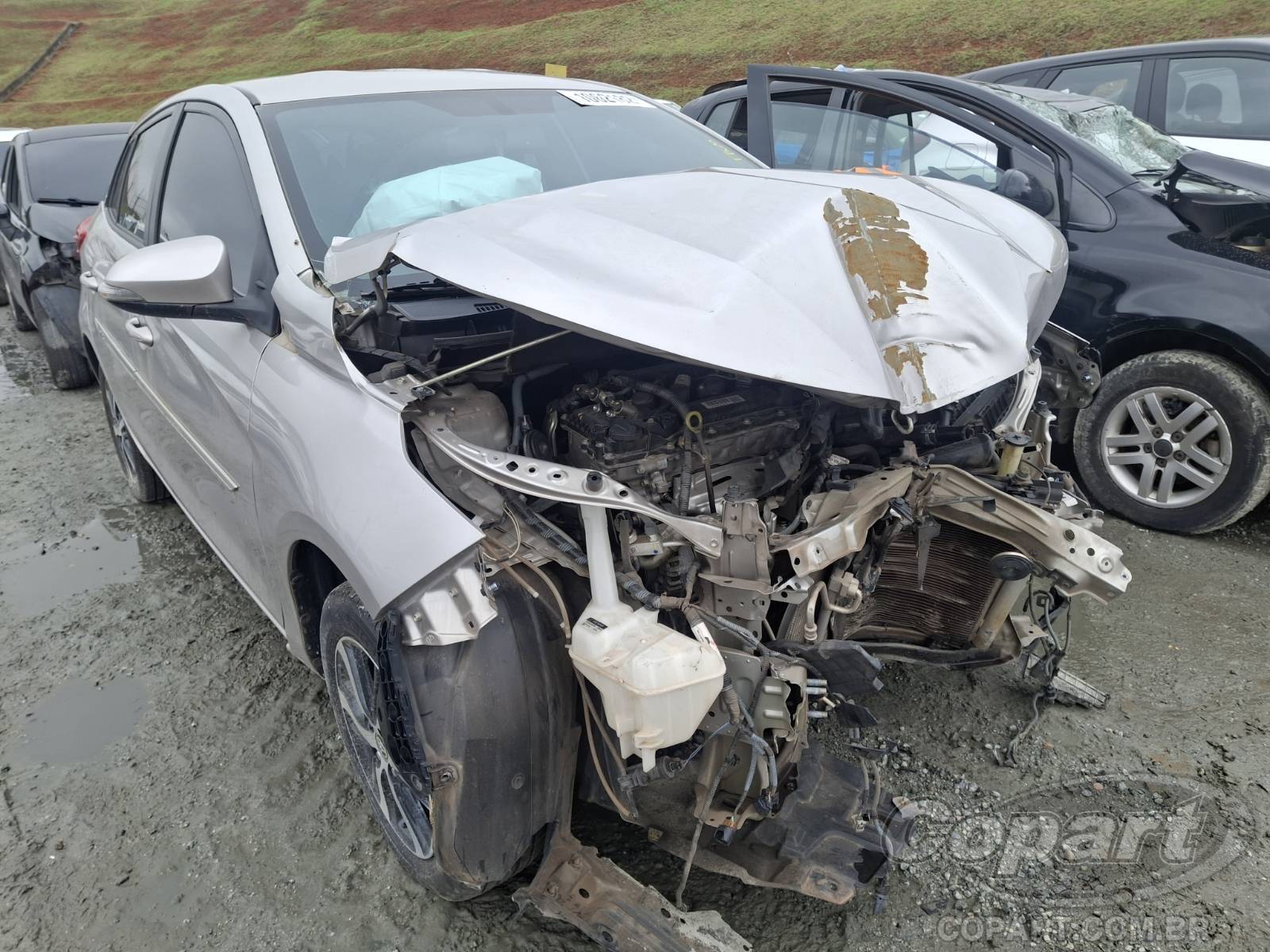 Veículo Toyota Yaris 2019 TOYOTA YARIS Yaris XS CVT 1.5 16V Dual VVT-i 2019 em leilão