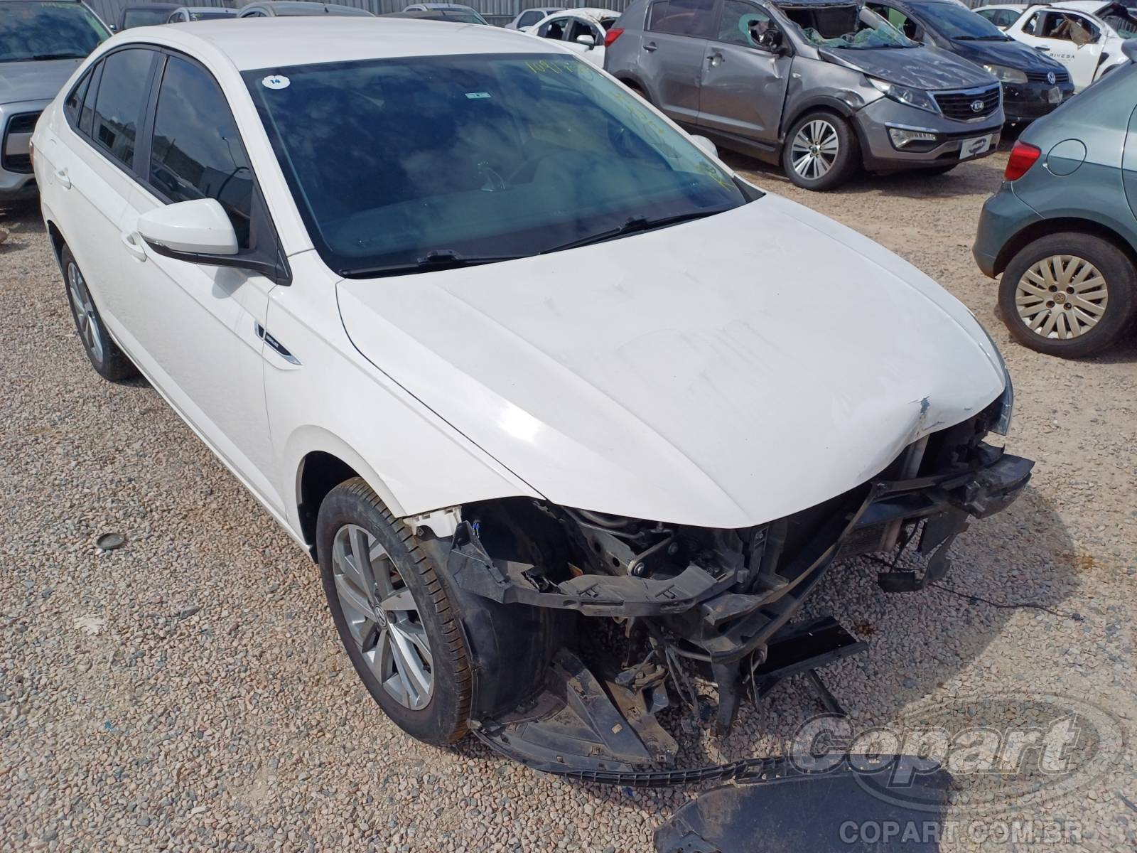 Veículo VW - VolksWagen Virtus VOLKSWAGEN VIRTUS 2019 1.0 TSI Turbo 2019 em leilão