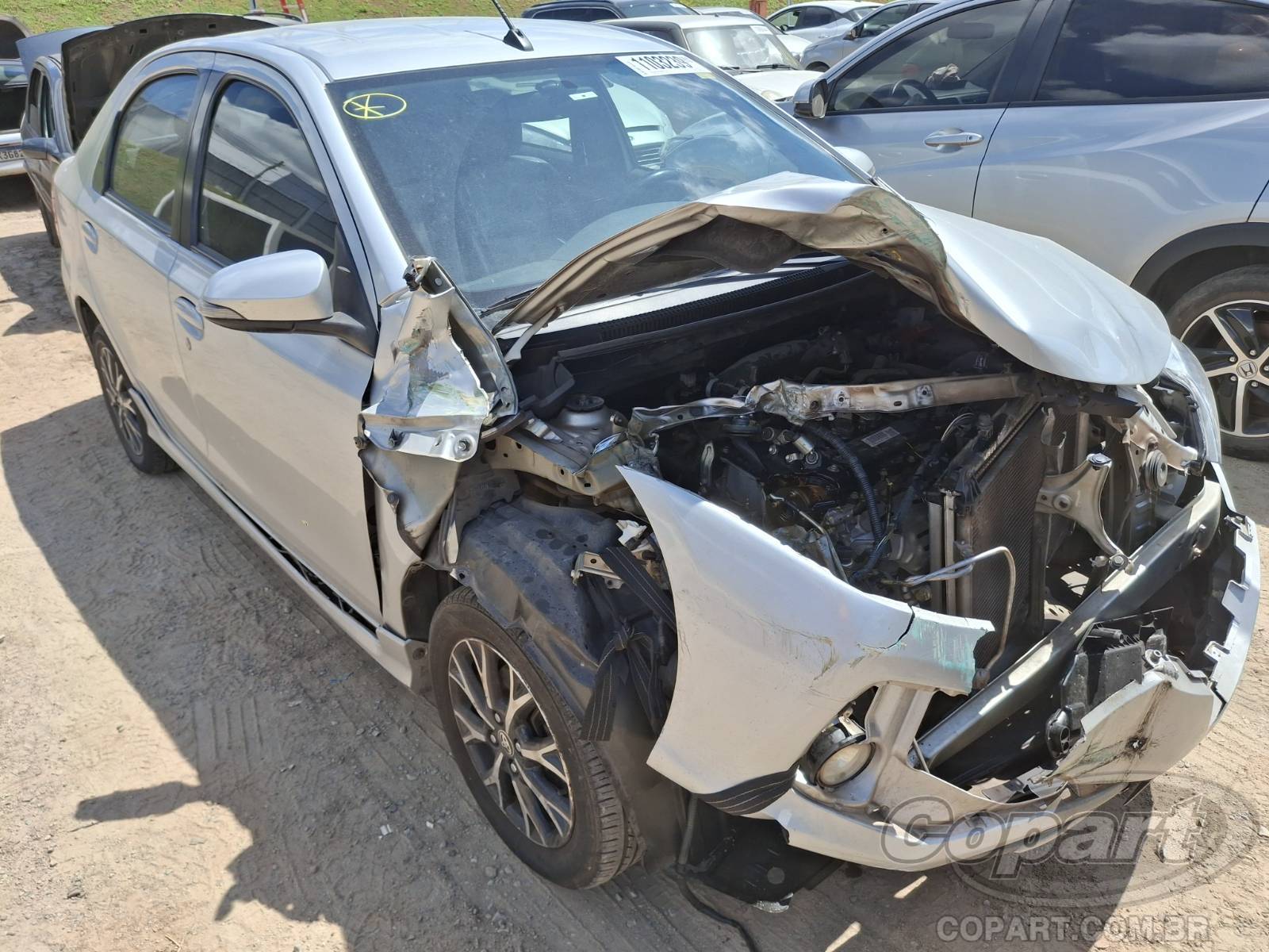 Veículo Toyota Etios Toyota Etios Seda 2017 1.5 Flex 2017 em leilão