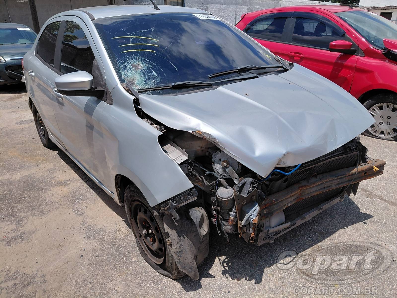 2018 FORD KA SEDAN — leilão em Caçapava/SP