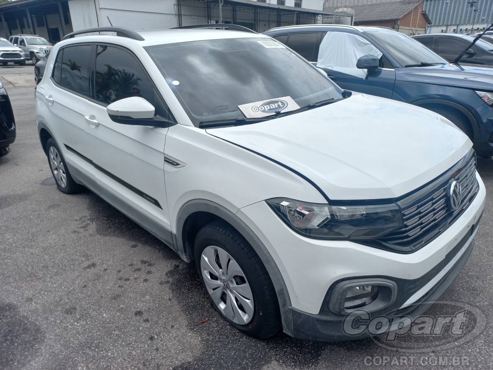 Veículo VW - VolksWagen T-Cross VOLKSWAGEN T-CROSS Comfortline 200 AT 1.0 12V TSI Turbo 2020 2020 em leilão