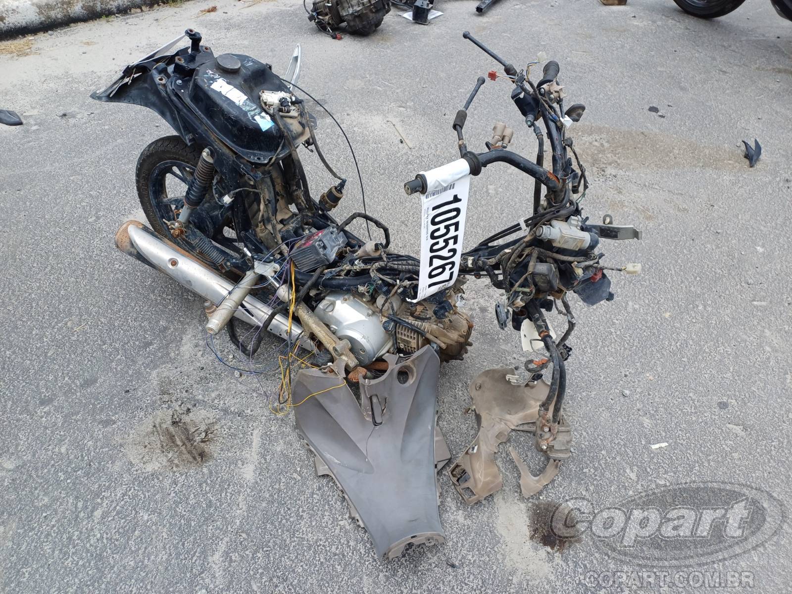 2020 HONDA BIZ — leilão em Itaquaquecetuba/SP