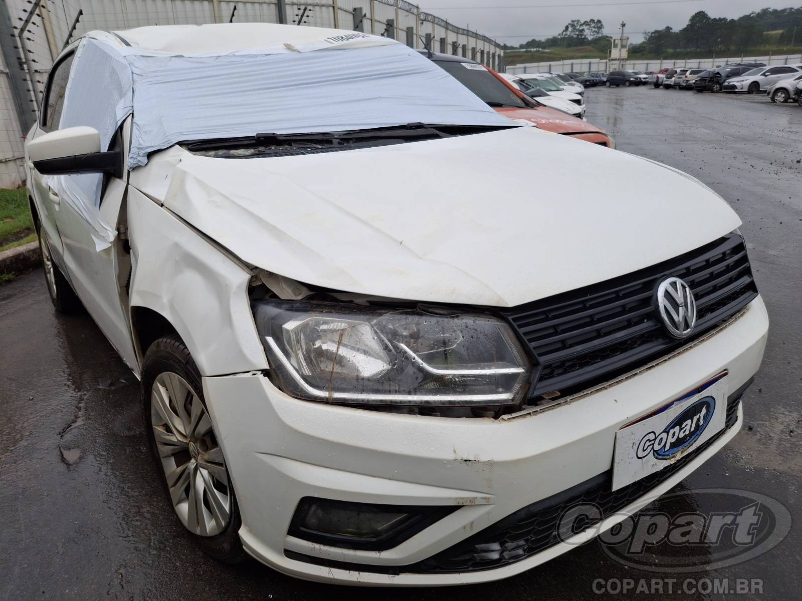 Veículo VW - VolksWagen Volkswagen VOLKSWAGEN VOYAGE 1.6 MSI 2021 2022 em leilão