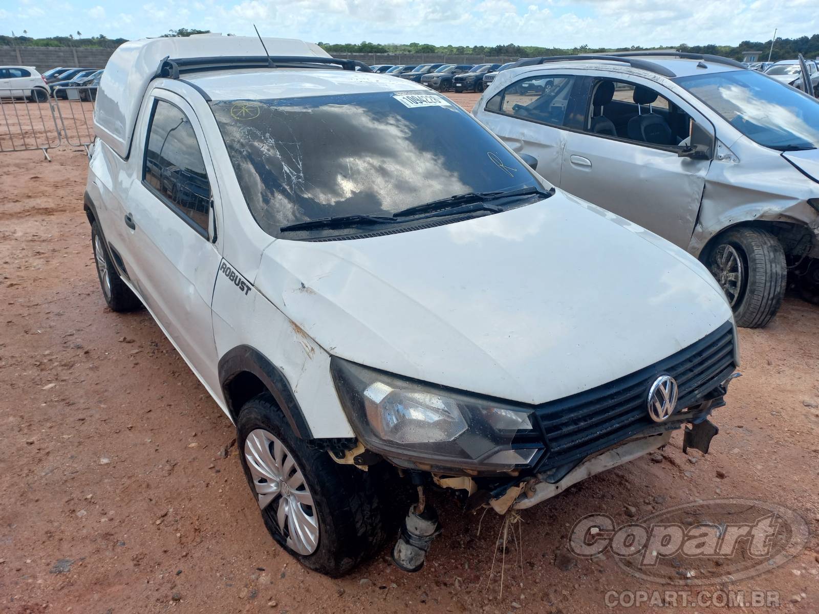Veículo VOLKSWAGEN Saveiro Volkswagen Saveiro Robust 1.6 MSI 2020 2020 em leilão