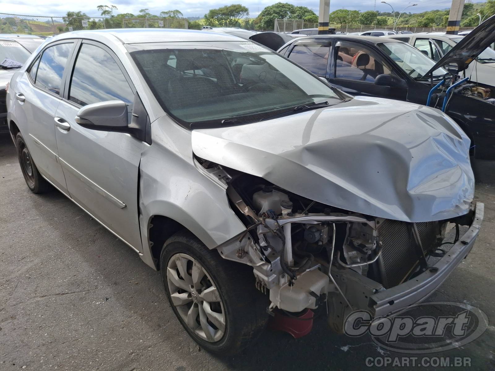 Veículo Toyota Corolla Toyota Corolla GLi CVT 1.8 16V Dual VVT-i 2017 2017 em leilão