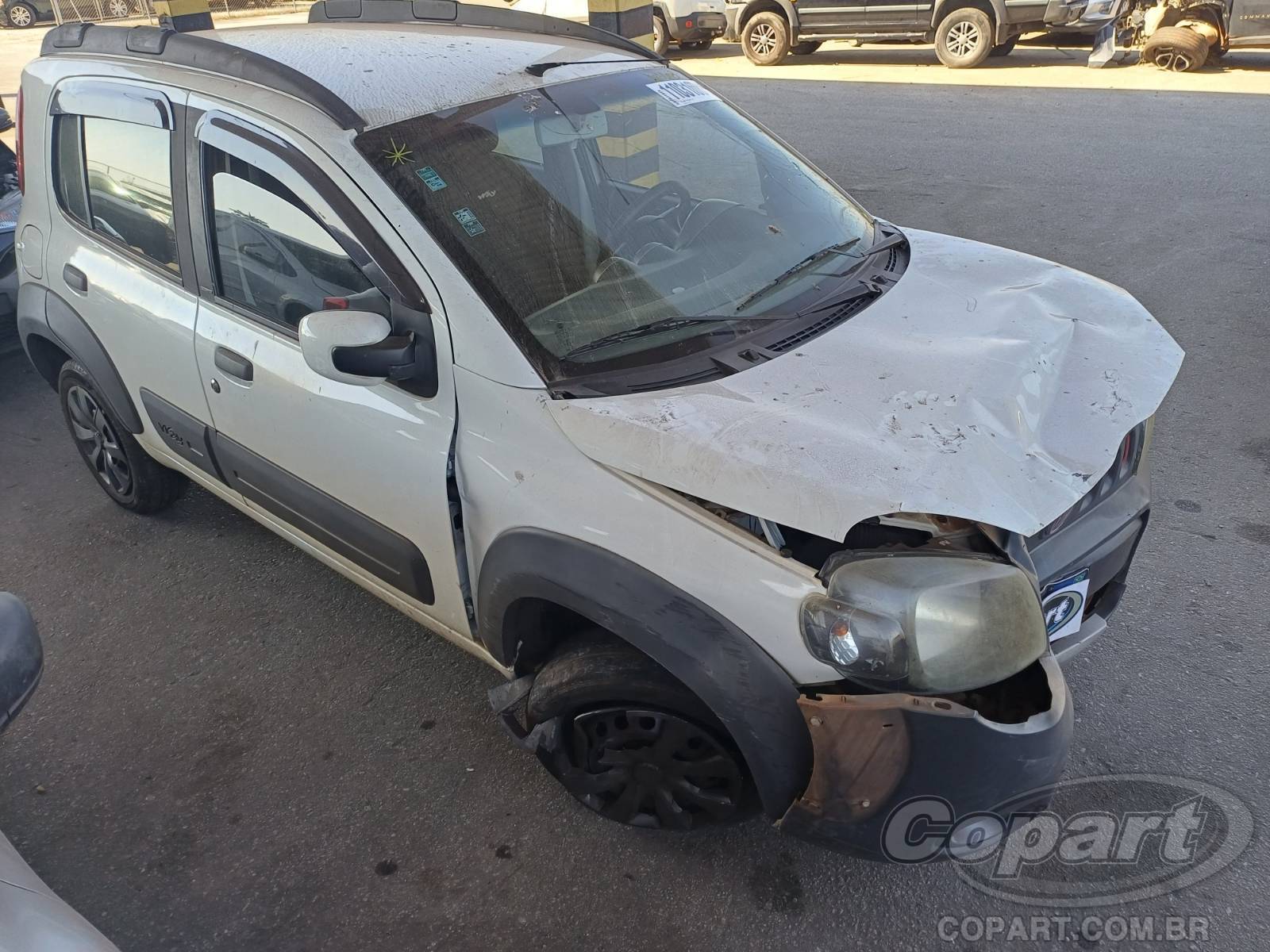Veículo Fiat Uno FIAT UNO 1.0 EVO 2014 - Collision 2014 em leilão