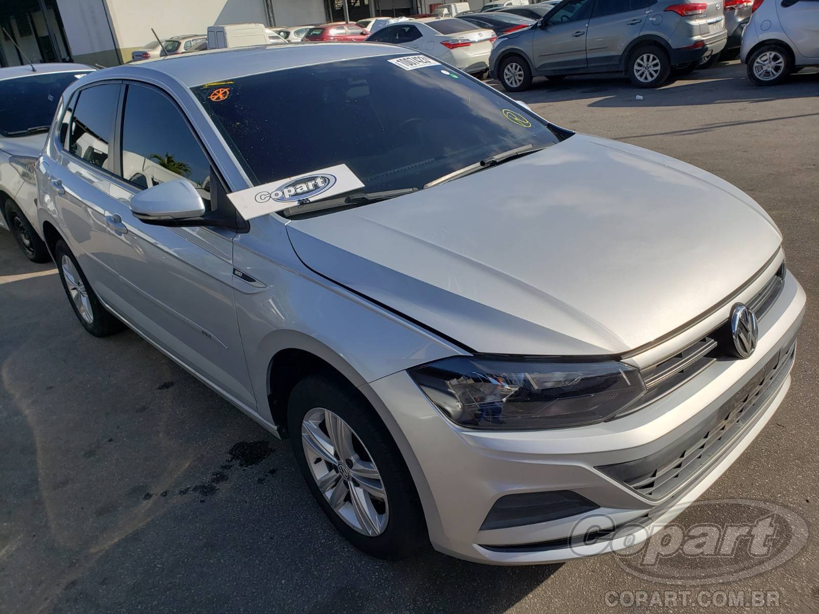 Veículo VW - VolksWagen Polo 2017 VOLKSWAGEN POLO 1.6 16V MSI 2018 em leilão