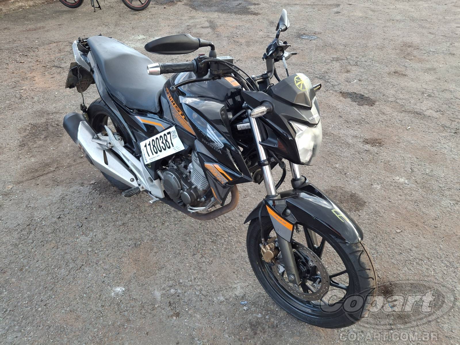 2017 HONDA CB 250 F — leilão em Goiânia/GO