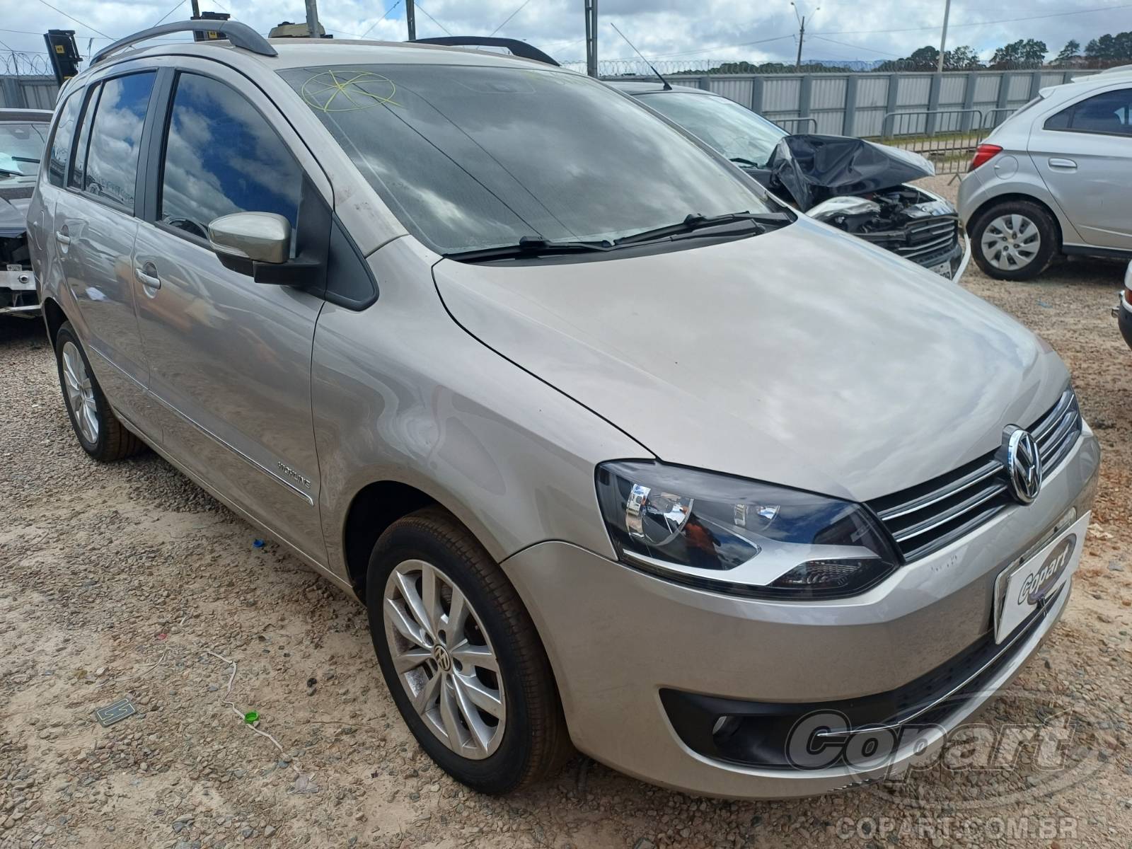 Veículo VW - VolksWagen Volkswagen VOLKSWAGEN SPACEFOX 1.6 Total Flex 2014 em leilão