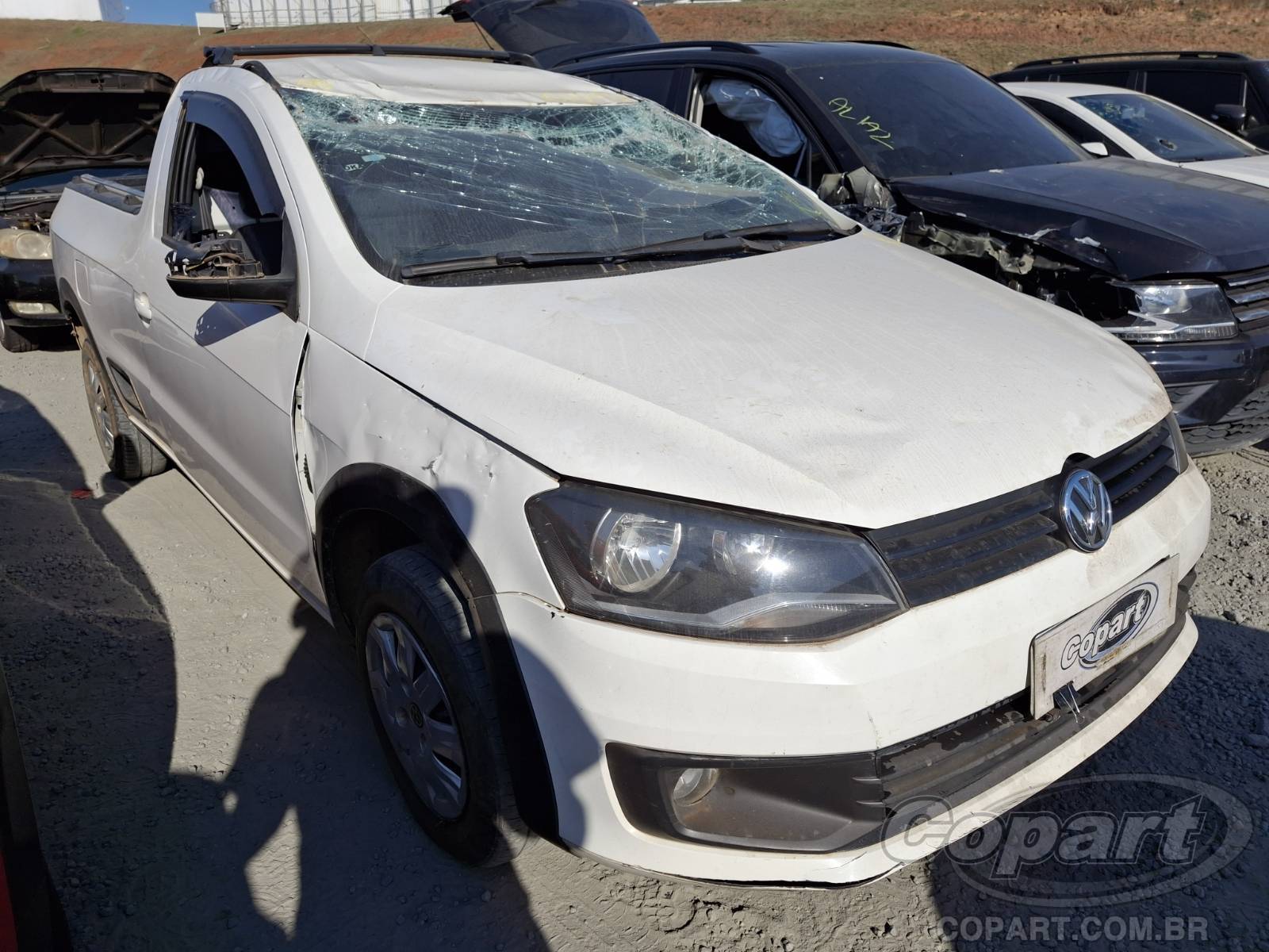 Veículo VOLKSWAGEN Saveiro VOLKSWAGEN SAVEIRO Trendline 1.6 MSI 2016 2016 em leilão